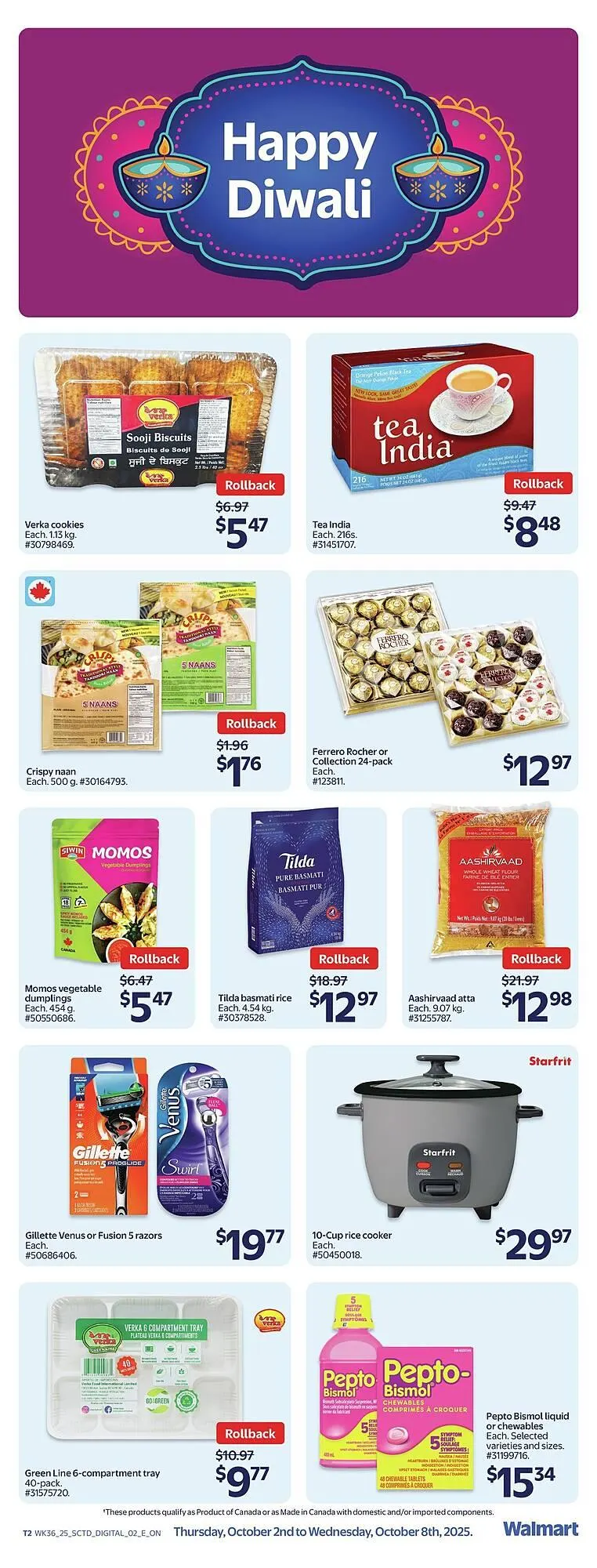 Walmart flyer from October 16 to October 20 2025 - flyer page 6