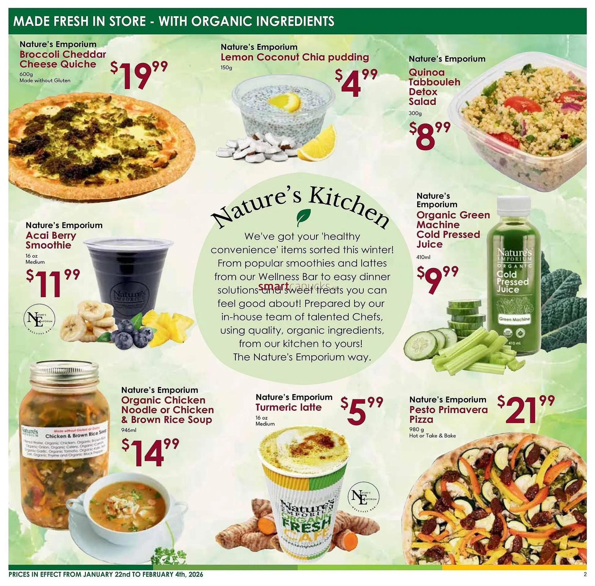 Nature's Emporium flyer from January 22 to February 4 2026 - flyer page 2