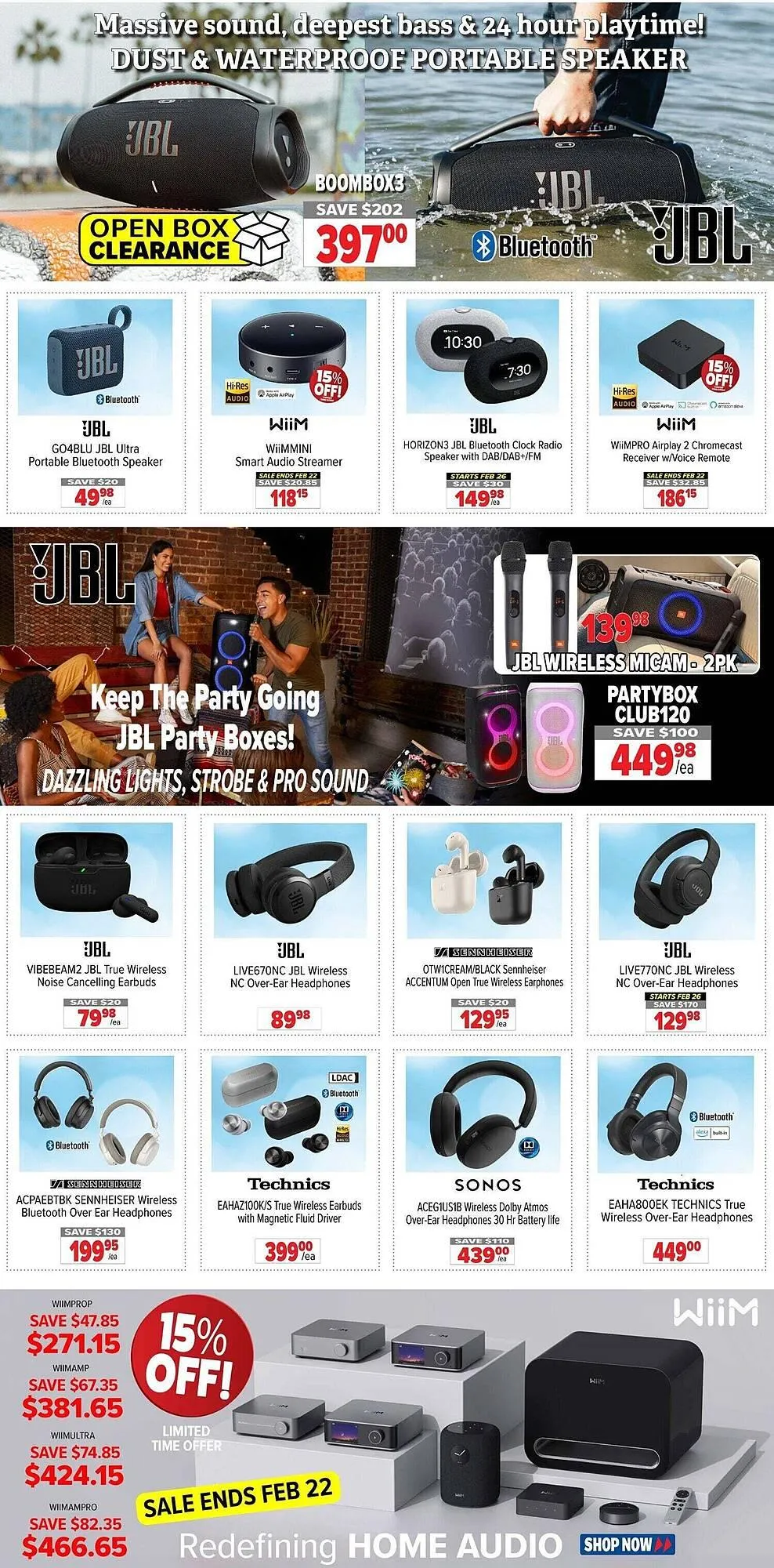 2001 Audio Video flyer from February 20 to February 27 2026 - flyer page 6