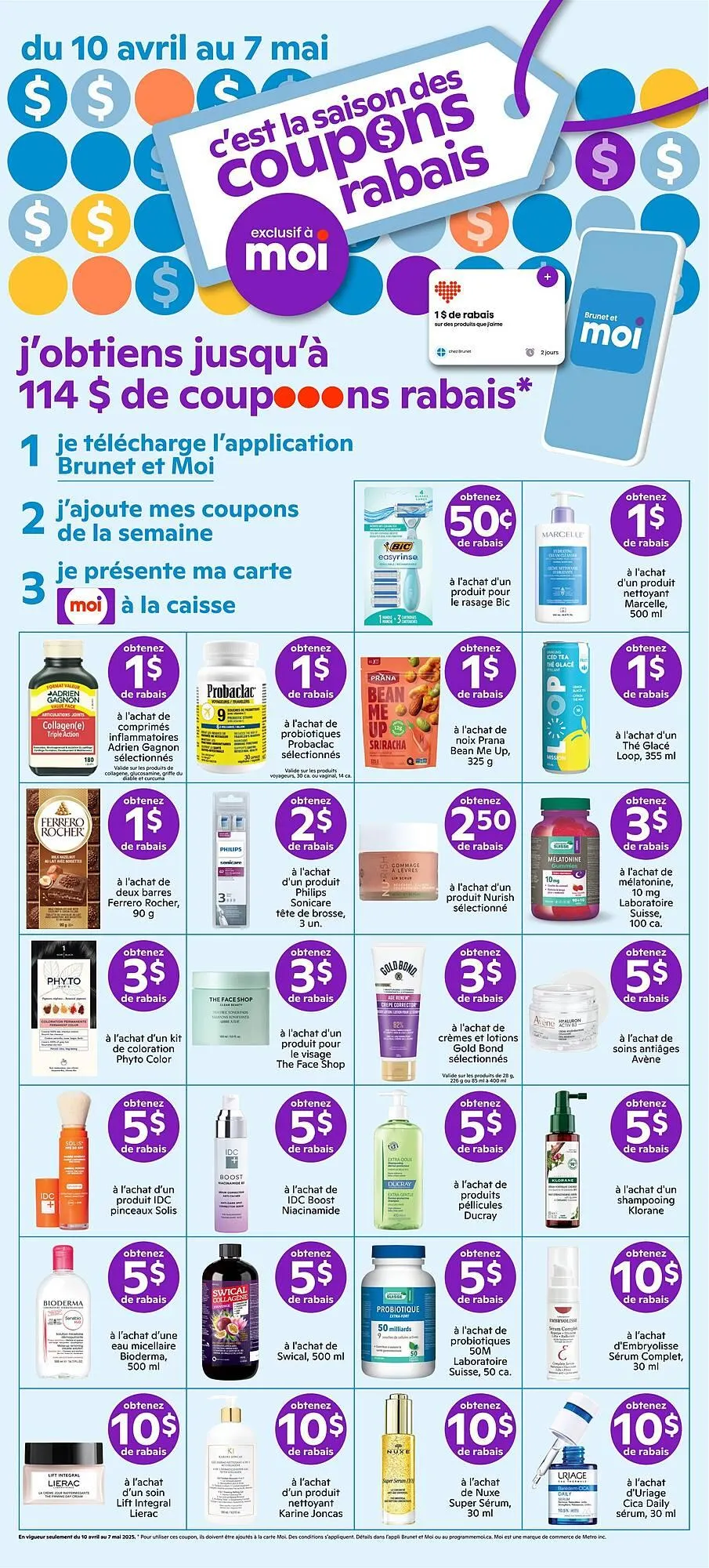 Brunet flyer from April 24 to April 30 2025 - flyer page 10