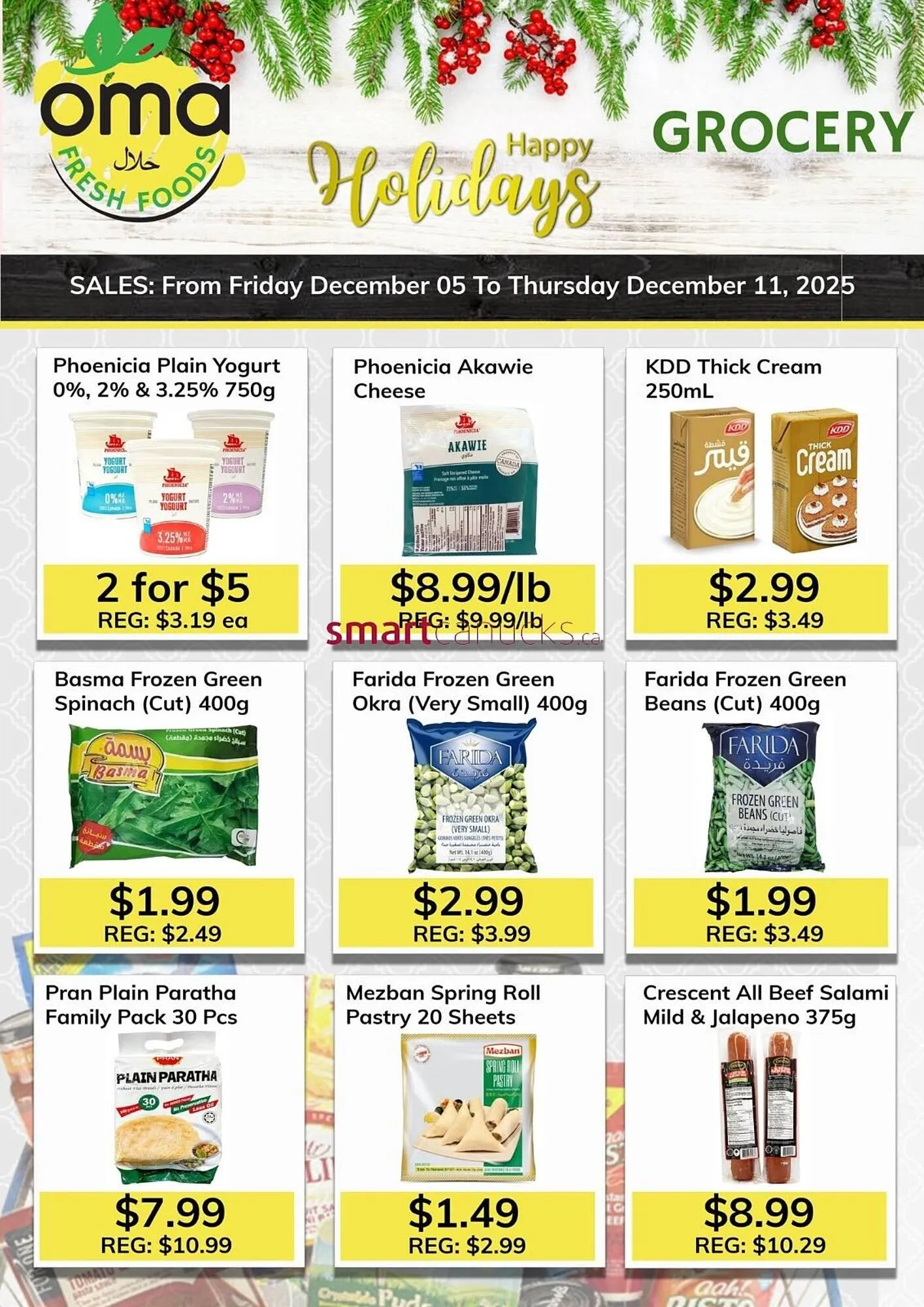 Oma Fresh Foods flyer from December 5 to December 11 2025 - flyer page 2