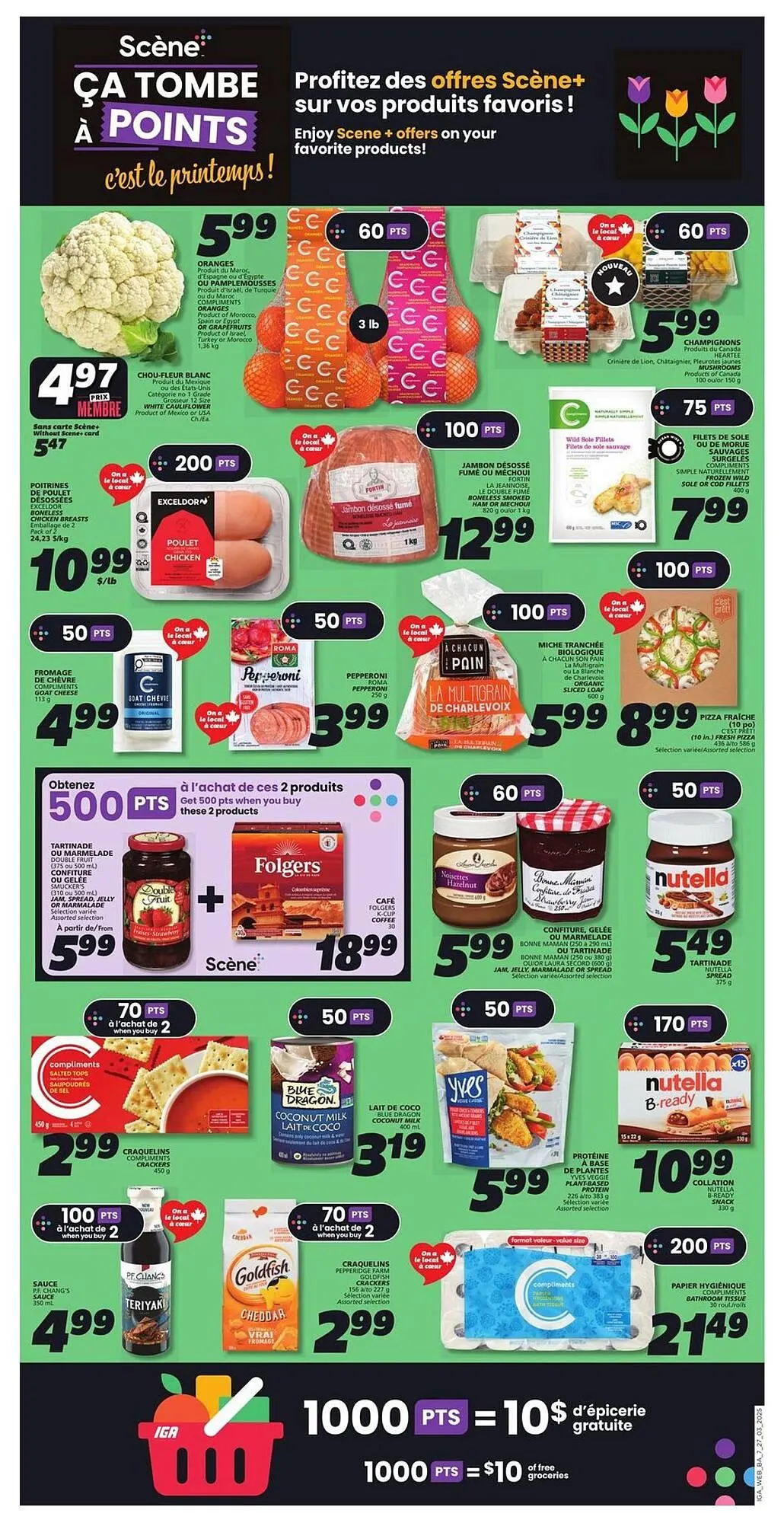 IGA flyer from March 27 to April 2 2025 - flyer page 11