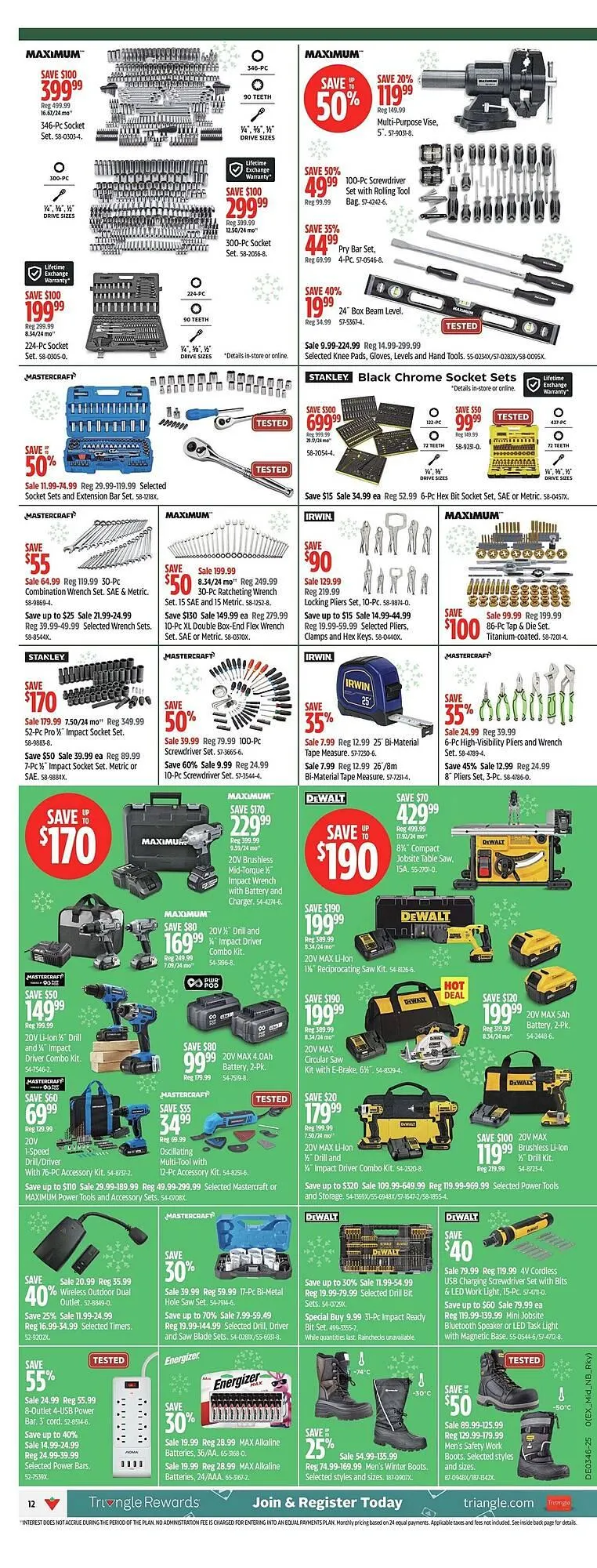 Canadian Tire flyer from November 6 to November 13 2025 - flyer page 20