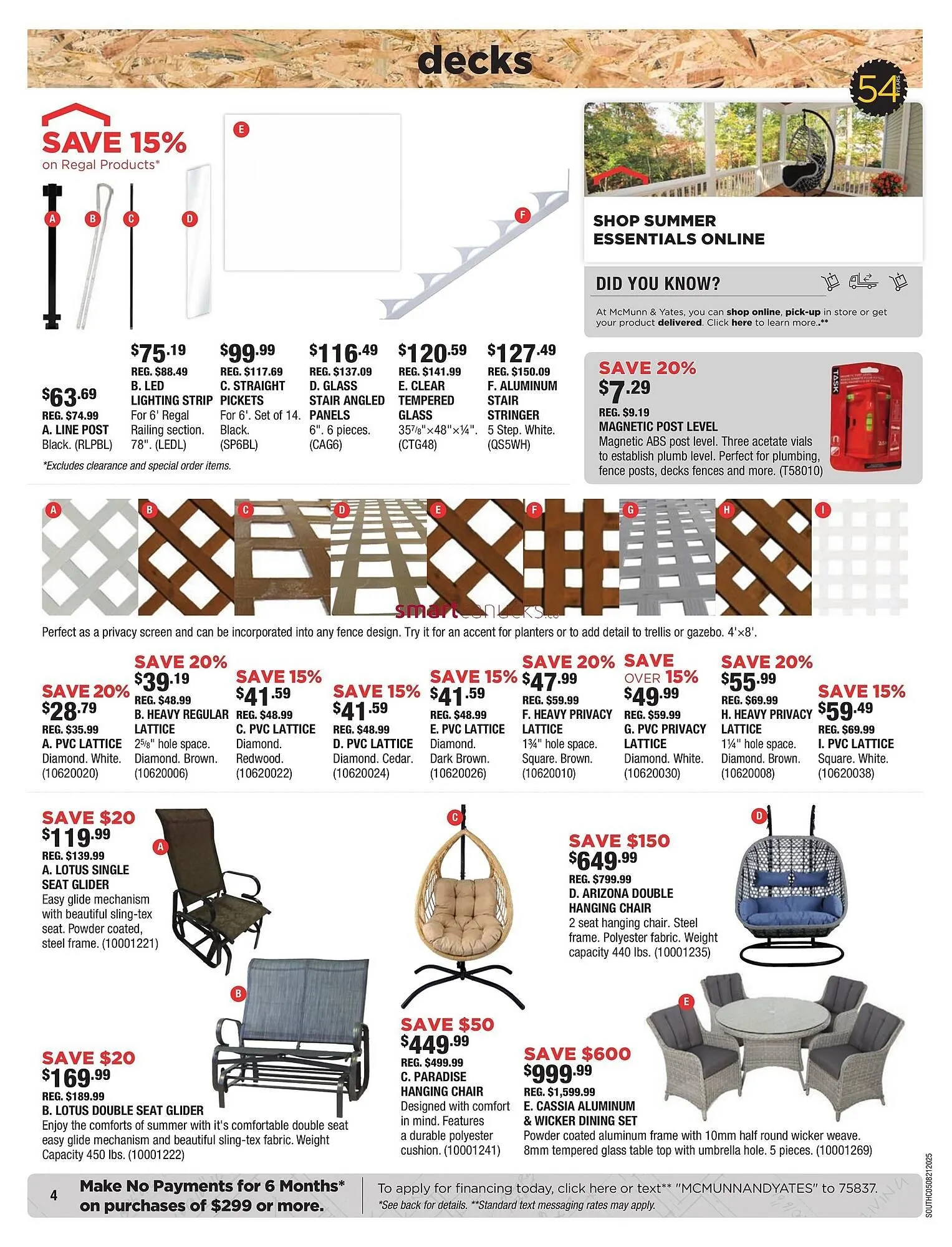 McMunn & Yates Building Supplies flyer from May 7 to May 13 2025 - flyer page 4