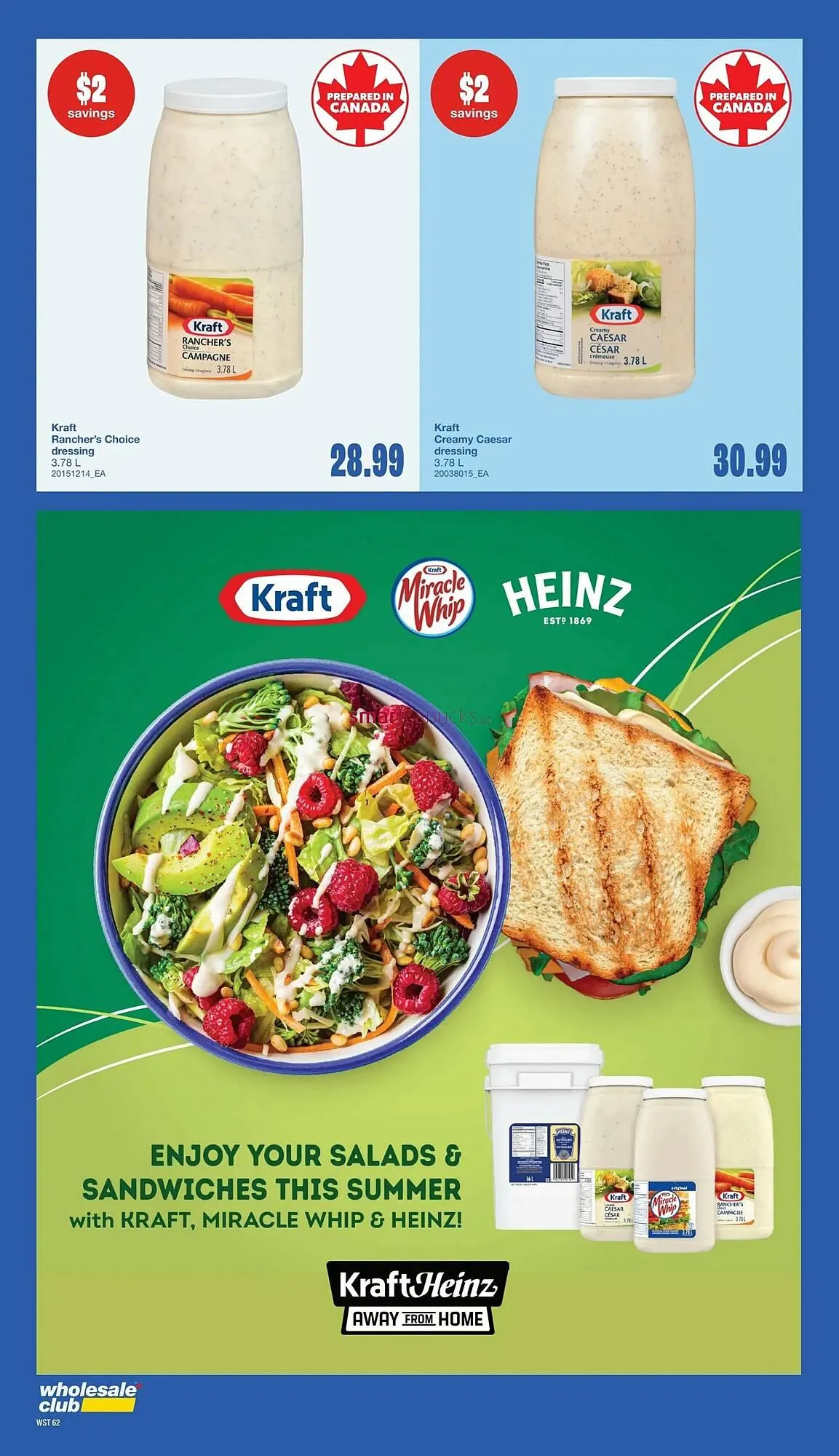Wholesale Club flyer from July 31 to August 6 2025 - flyer page 62