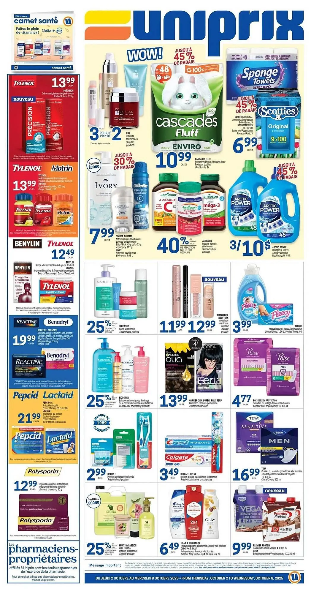 Uniprix flyer - 1