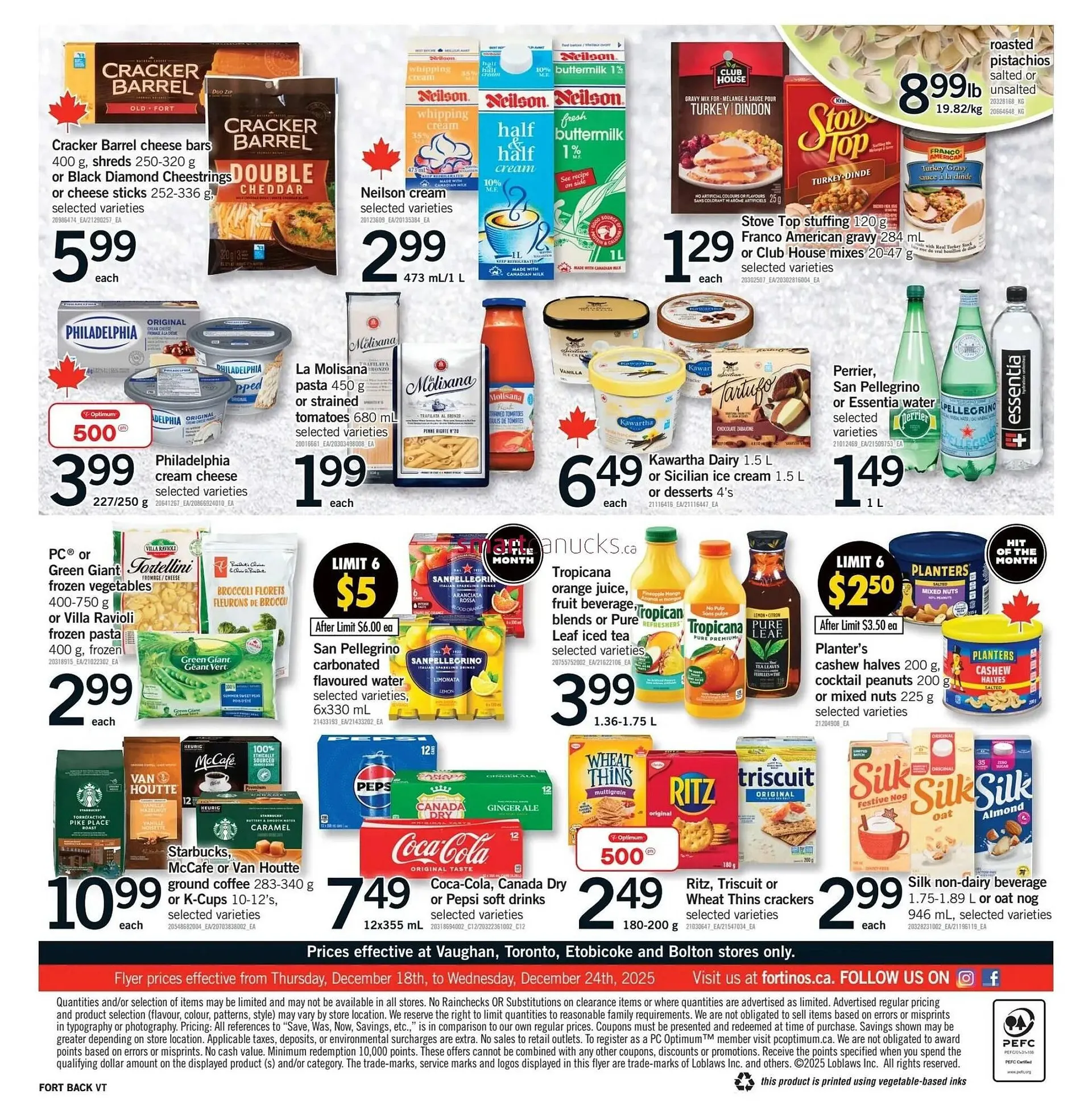 Fortinos flyer from December 18 to December 24 2025 - flyer page 2