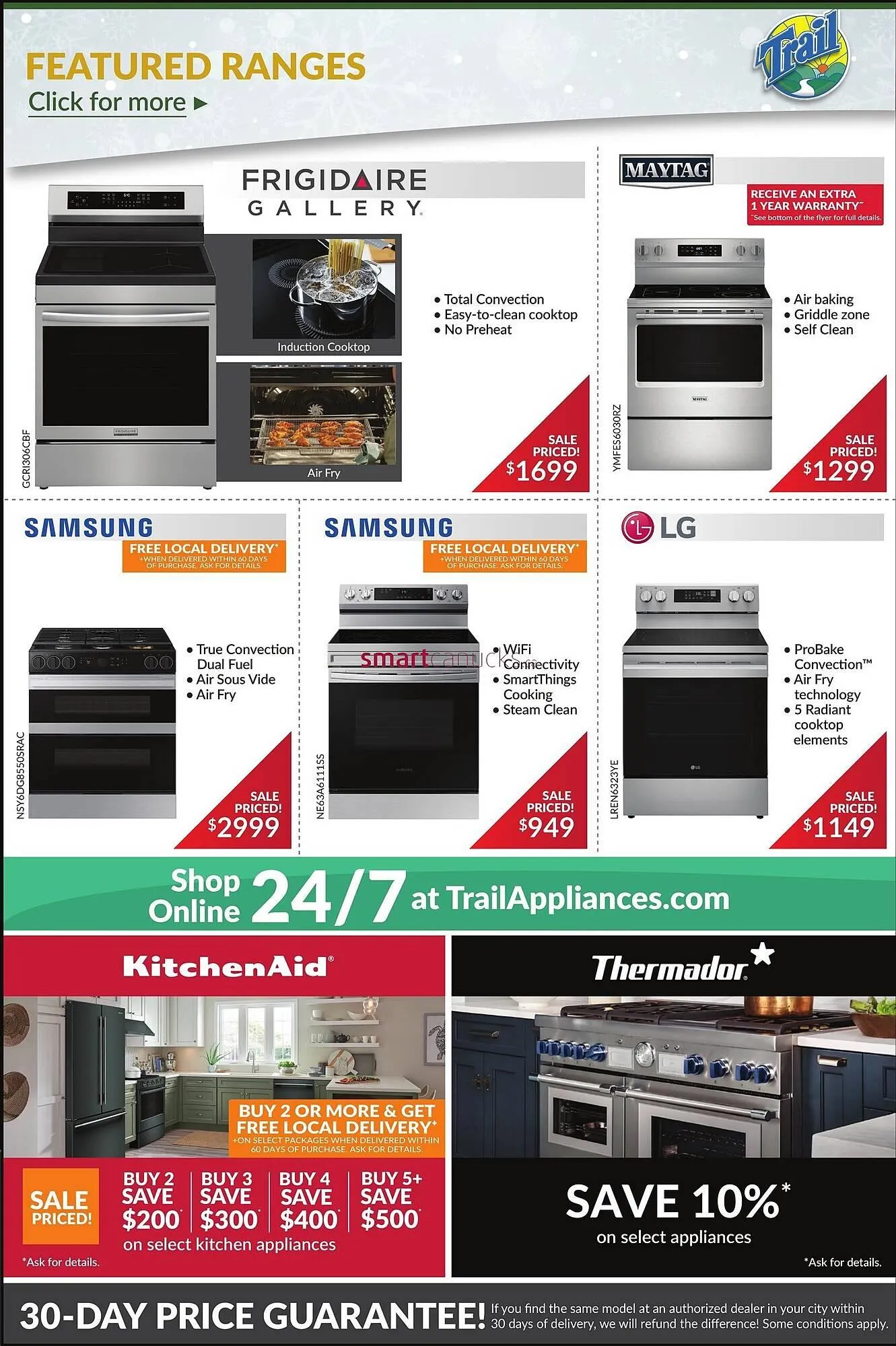 Trail Appliances flyer from December 18 to December 25 2025 - flyer page 4