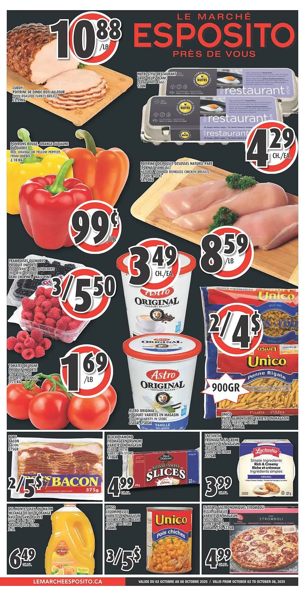 Esposito flyer from October 2 to October 8 2025 - flyer page 1