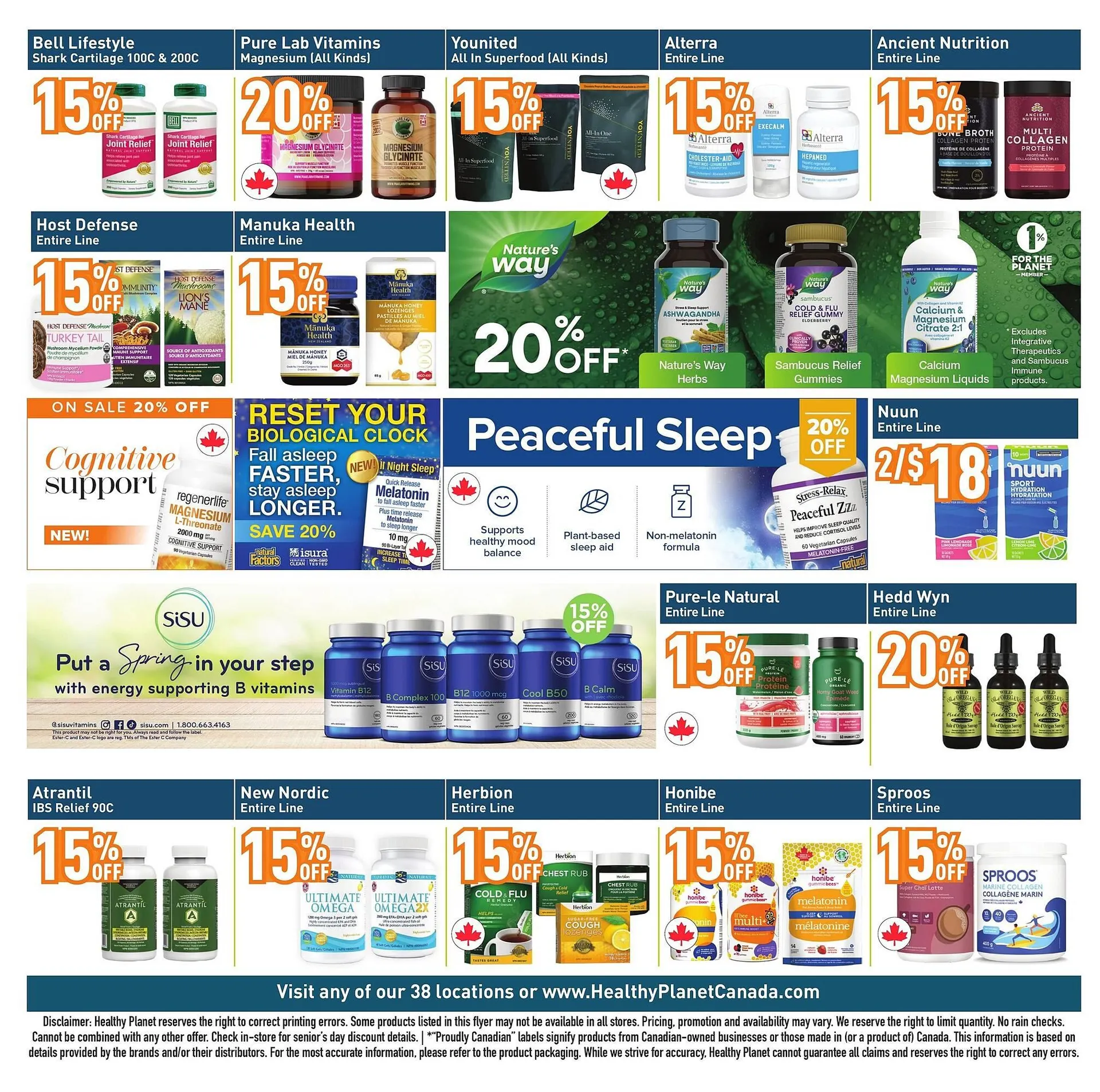 Healthy Planet flyer from April 2 to May 31 2025 - flyer page 19