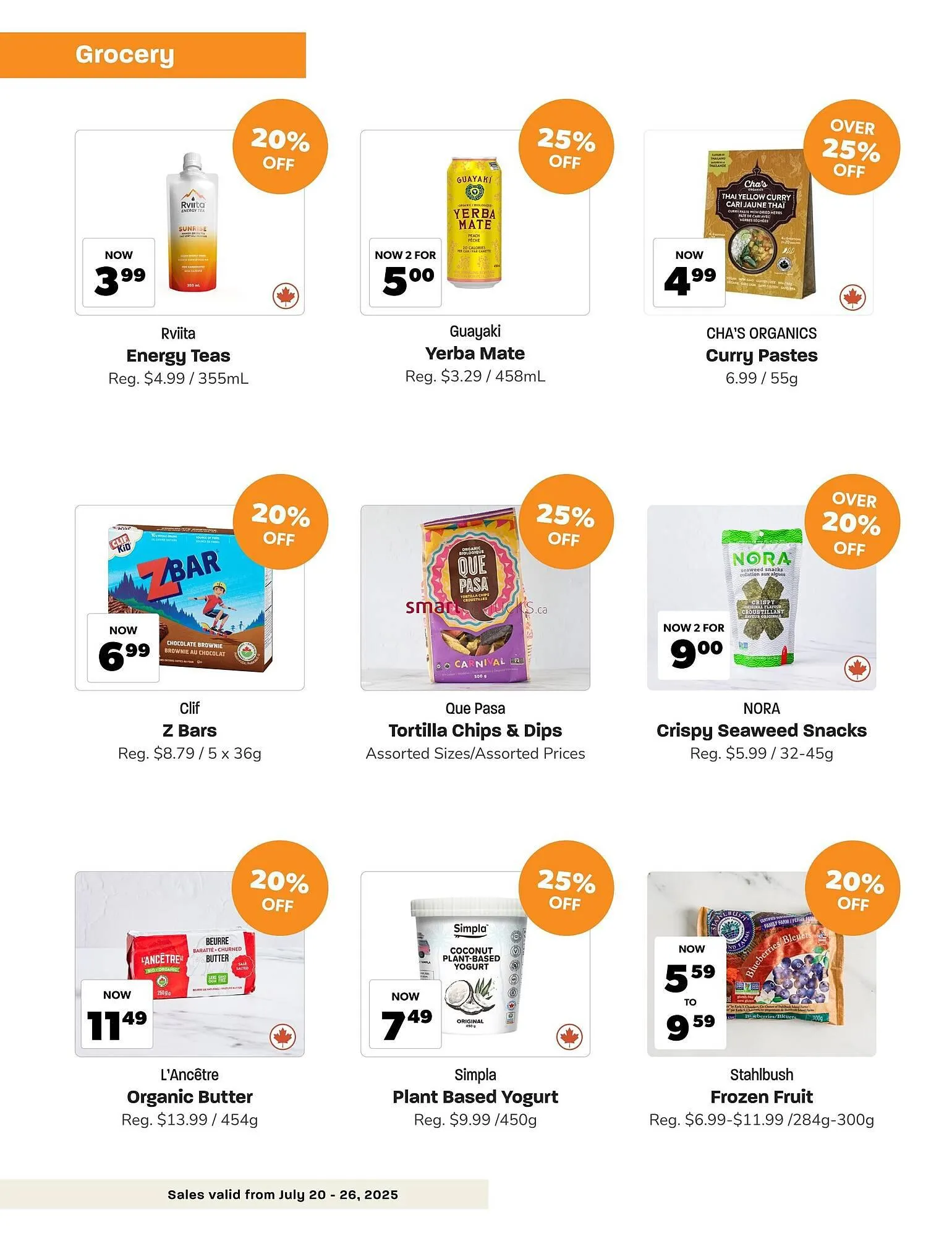 Blush Lane Organics flyer from July 20 to August 2 2025 - flyer page 3