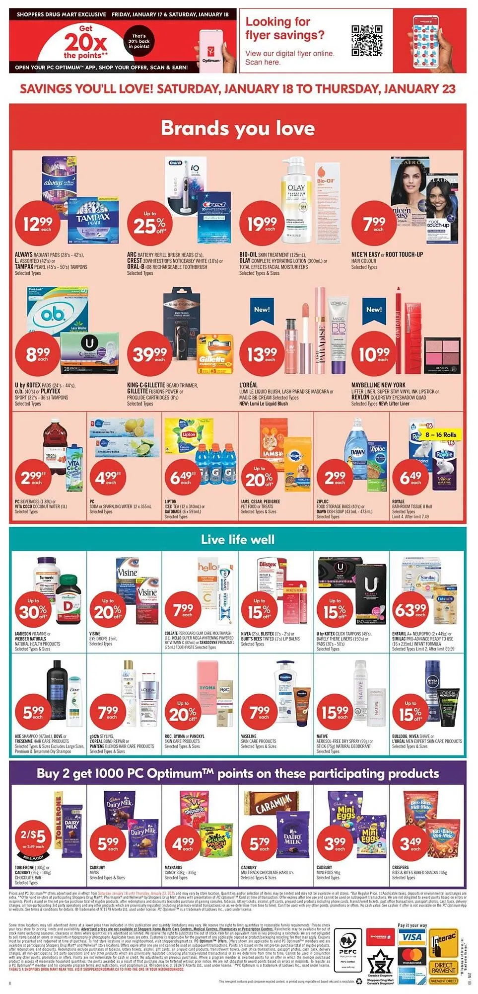 Shoppers Drug Mart flyer from January 16 to January 30 2025 - flyer page 19