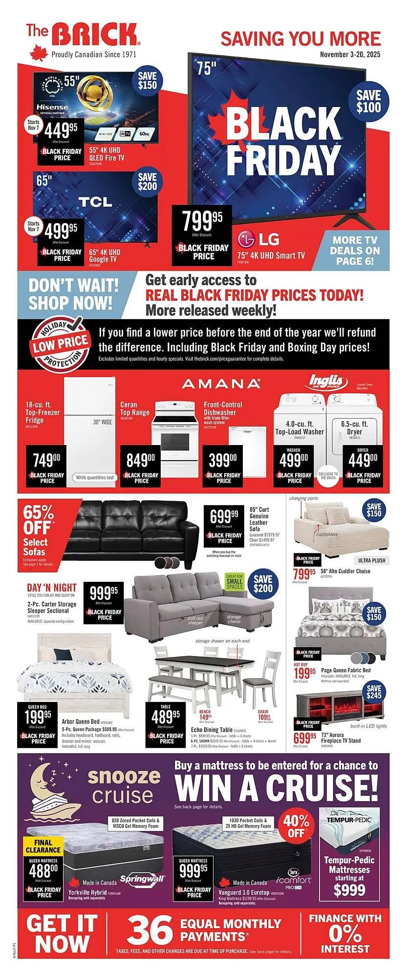 The Brick flyer from November 3 to November 10 2025 - flyer page 1