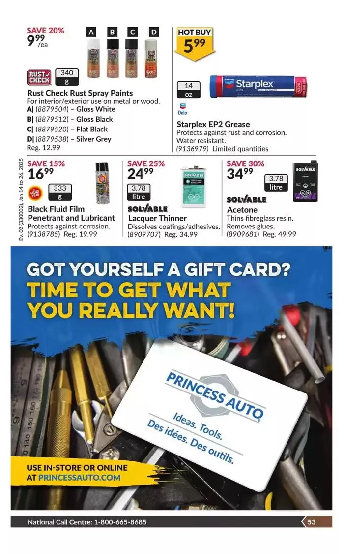 National Sale from January 14 to January 26 2025 - flyer page 58