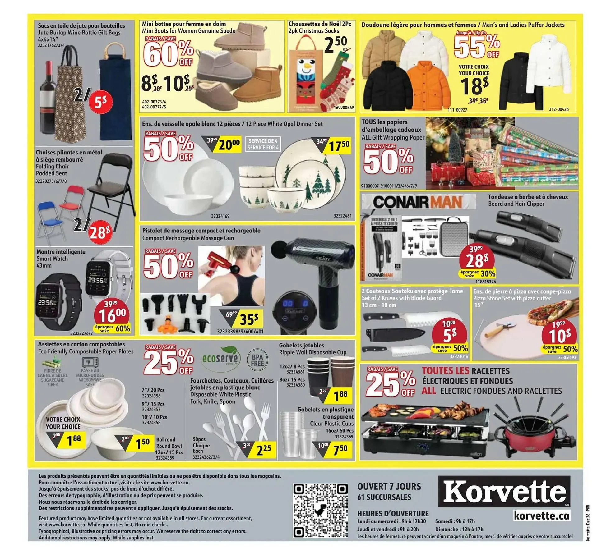 Korvette flyer from December 26 to January 7 2026 - flyer page 8