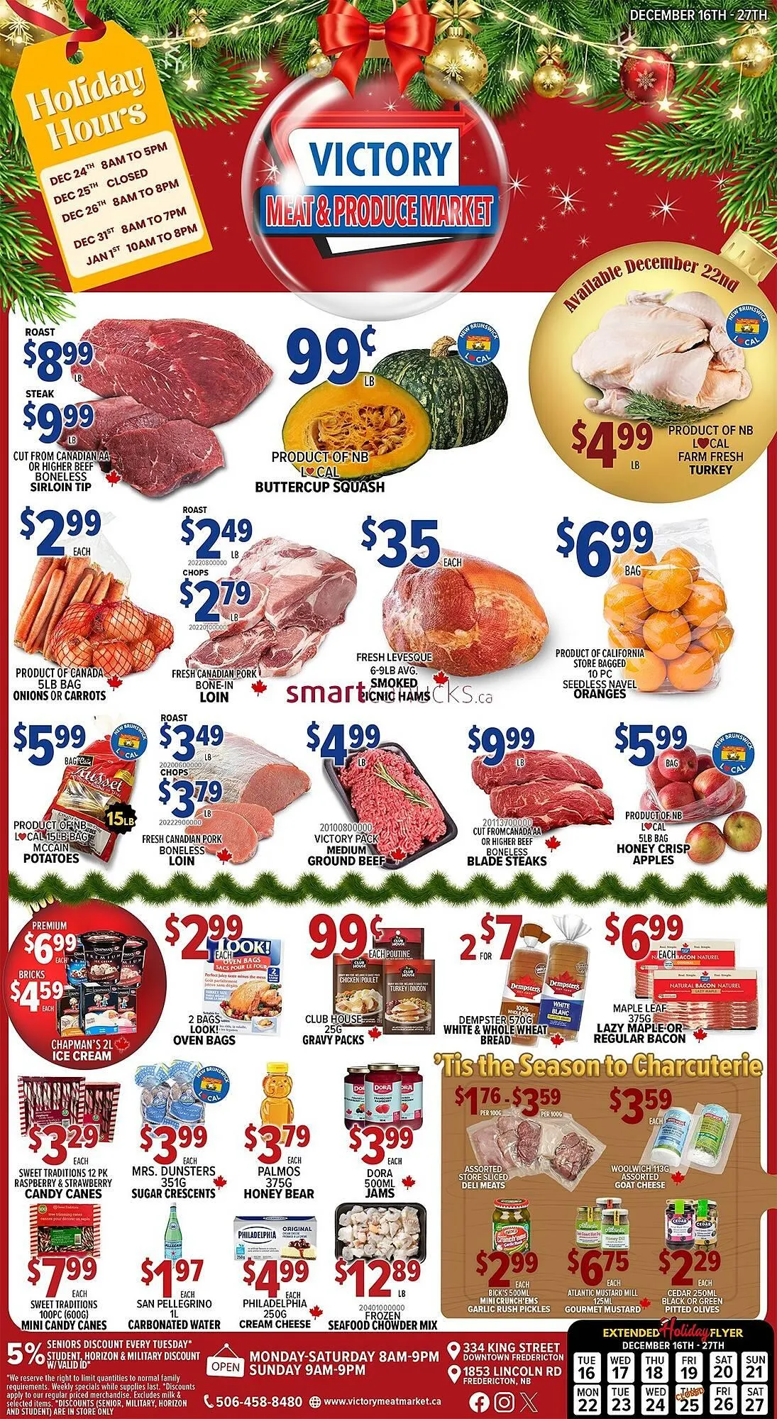 Victory Meat Market flyer - 1
