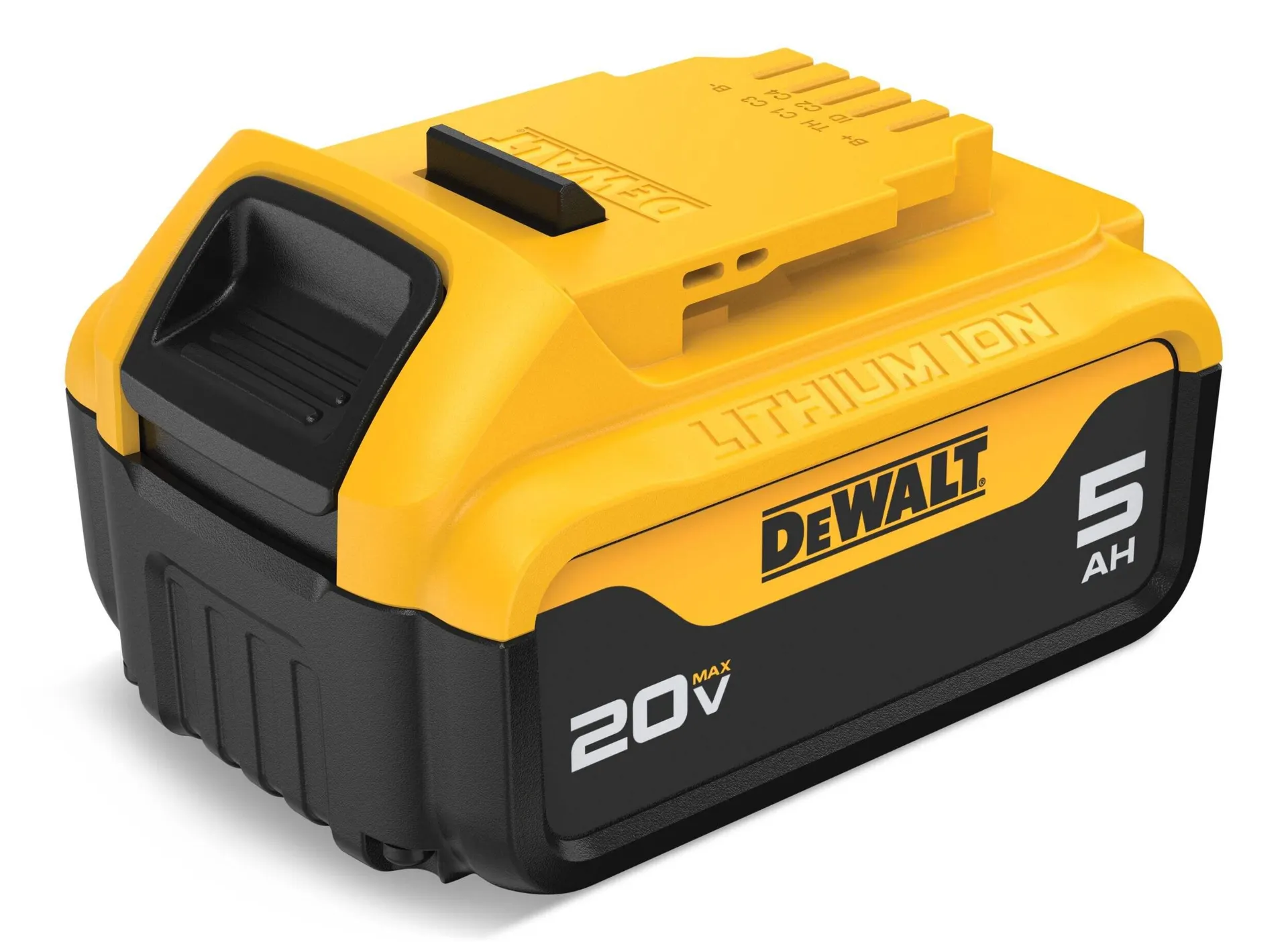 DEWALT DCB205 20V MAX Lithium-Ion 5.0Ah Premium Battery with LED Fuel Gauge