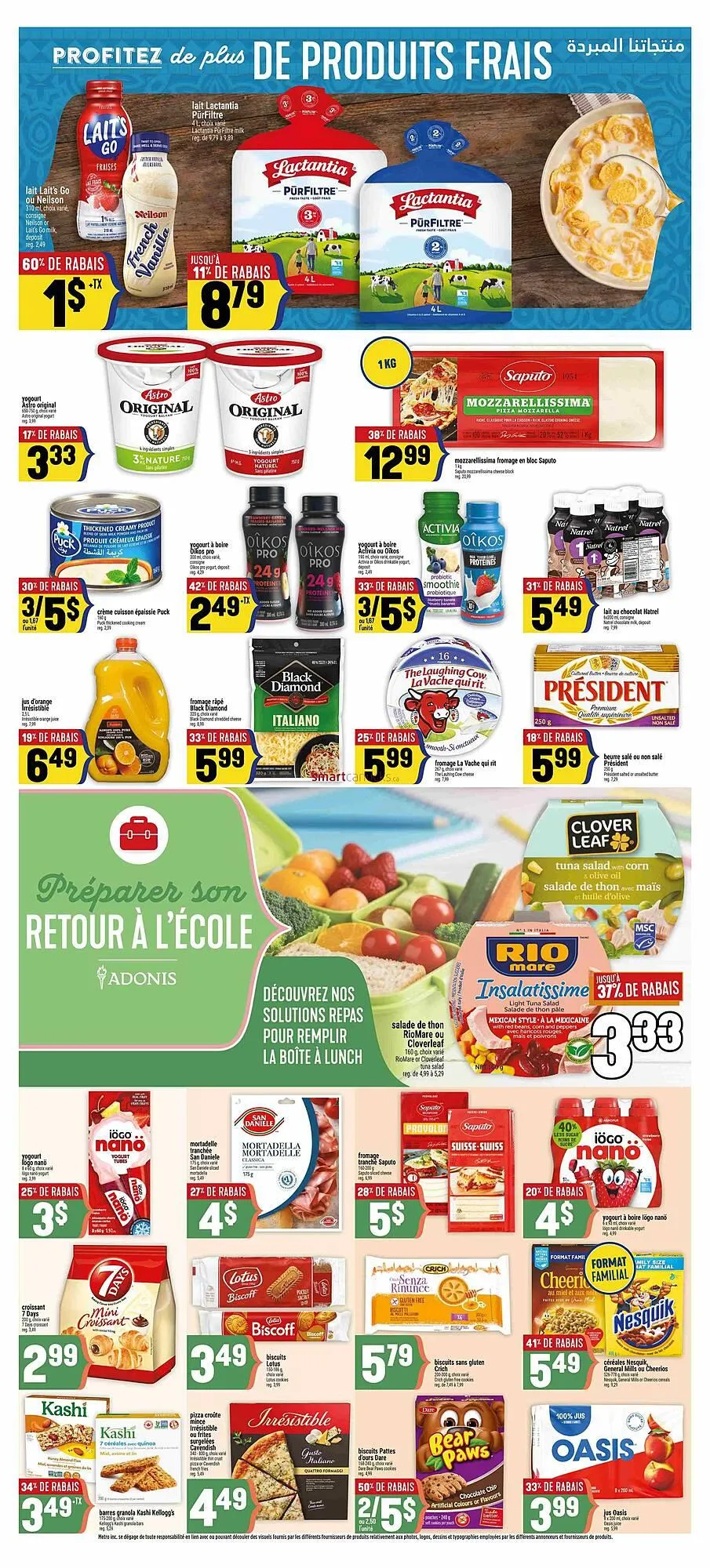 Marché Adonis flyer from August 21 to August 27 2025 - flyer page 10