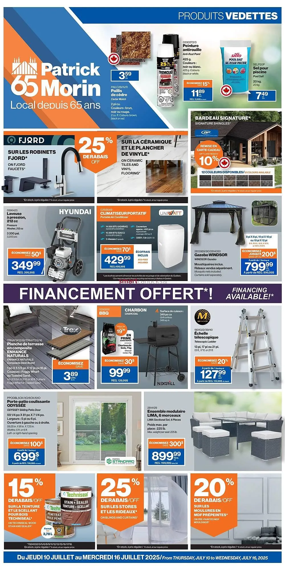 Patrick Morin flyer - 1