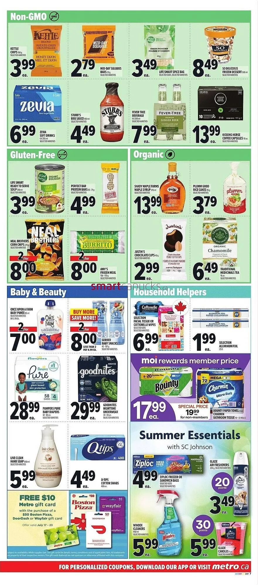 Metro flyer from July 17 to July 23 2025 - flyer page 17