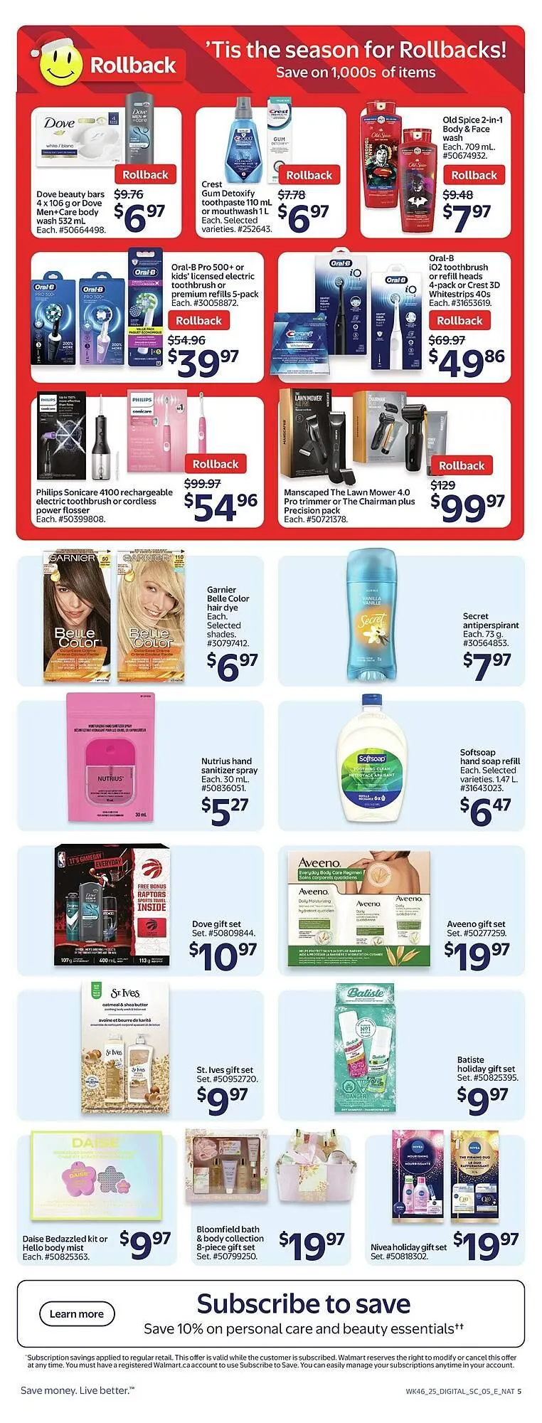 Walmart flyer from December 11 to December 18 2025 - flyer page 8