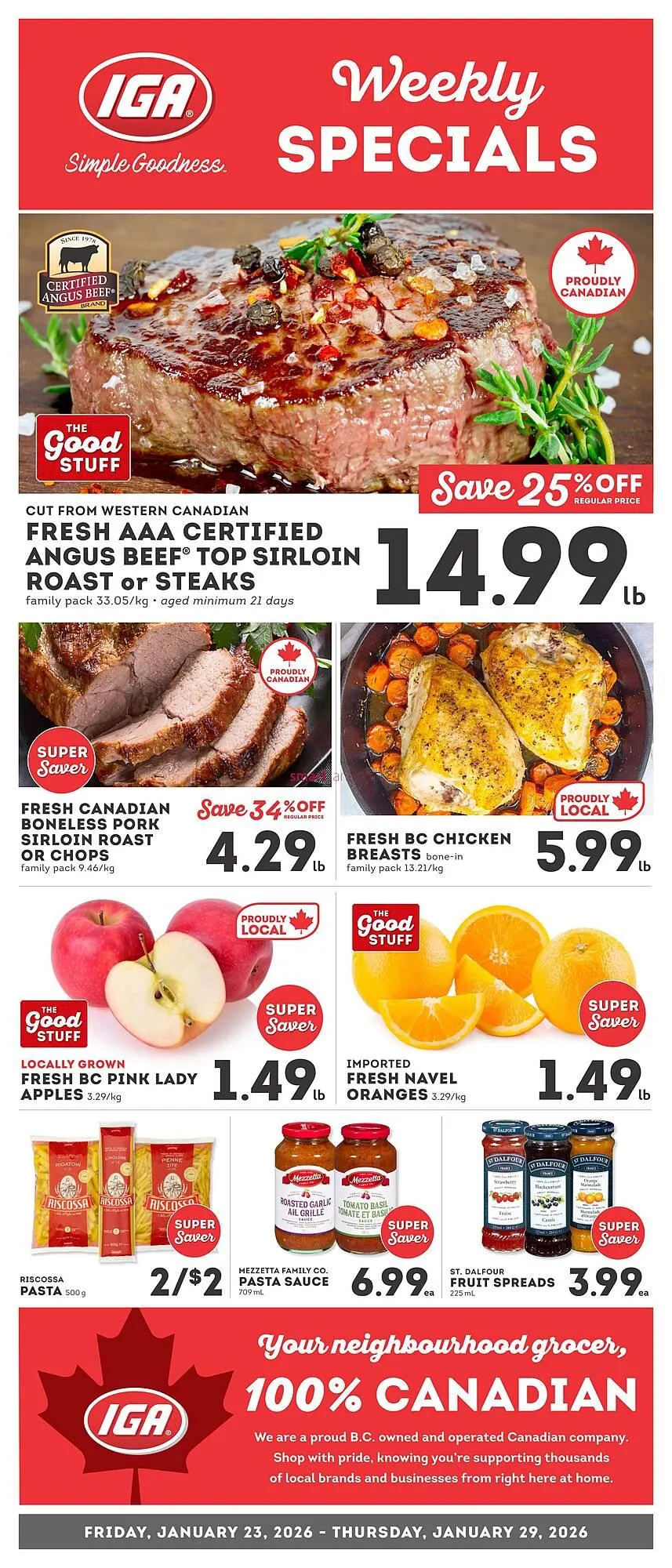 IGA flyer - 1