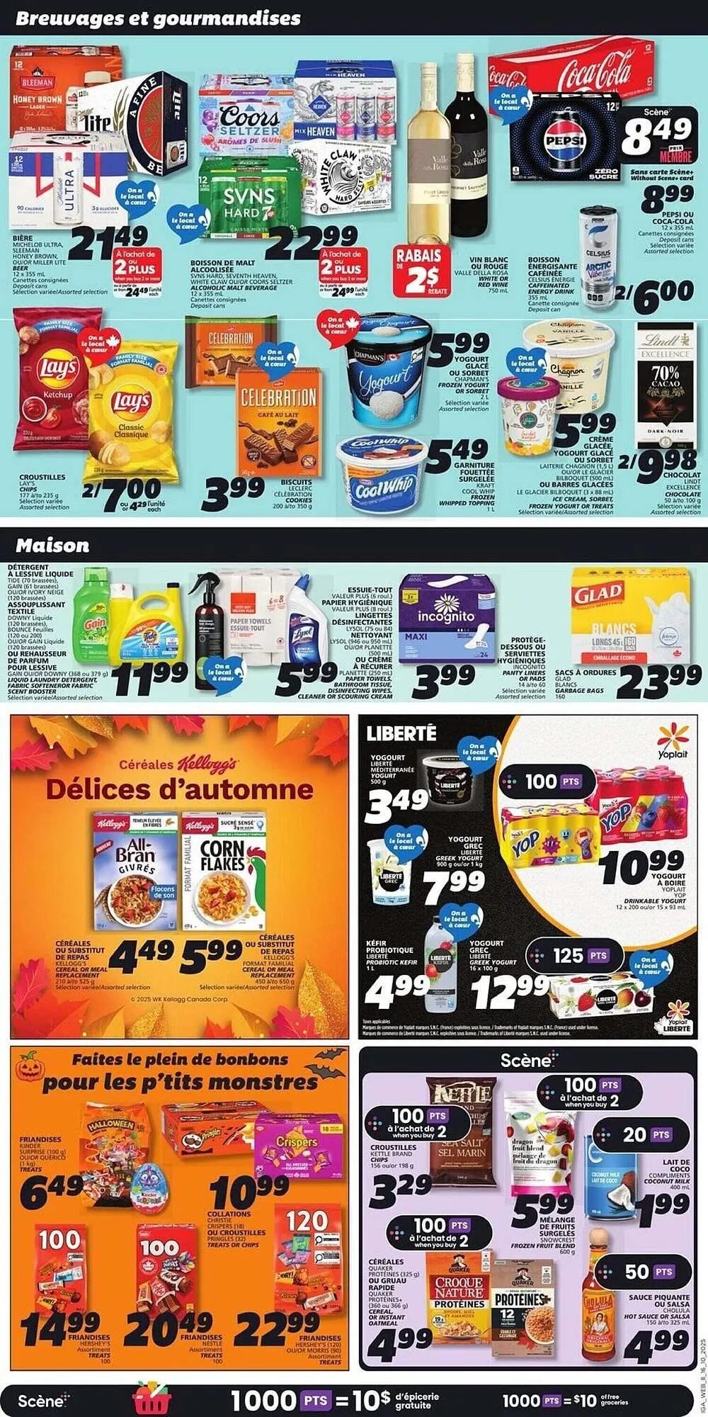 IGA flyer from October 15 to October 22 2025 - flyer page 10
