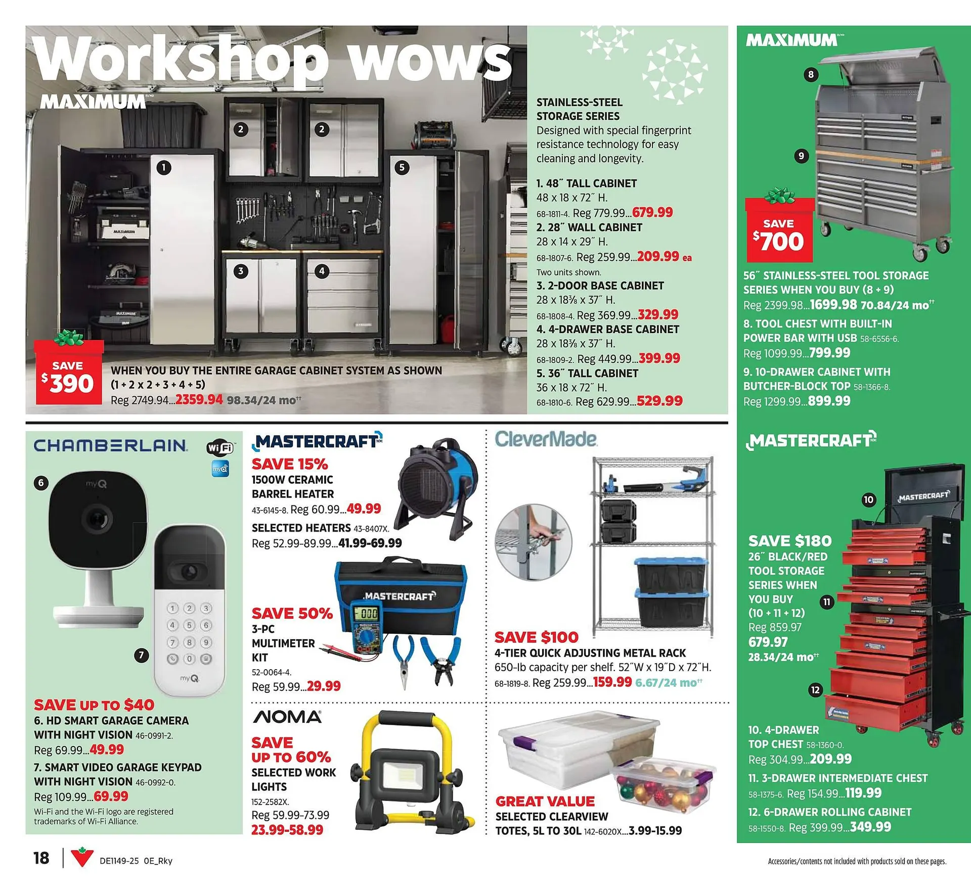 Canadian Tire flyer from November 27 to December 21 2025 - flyer page 18