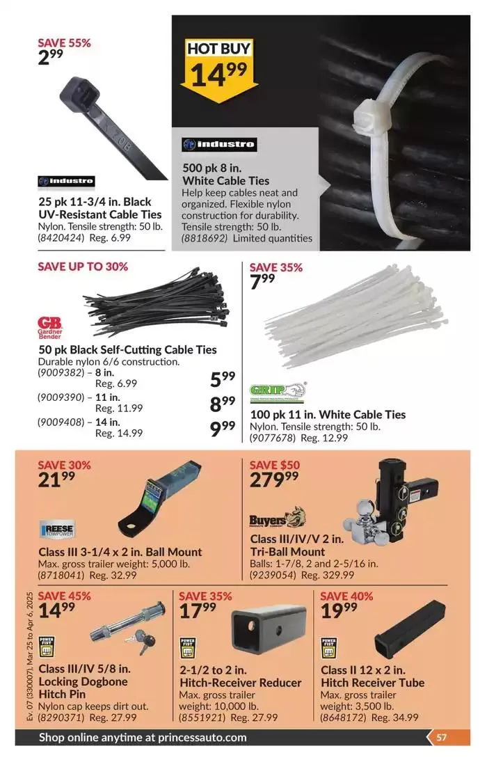 National Sale from March 25 to April 6 2025 - flyer page 62