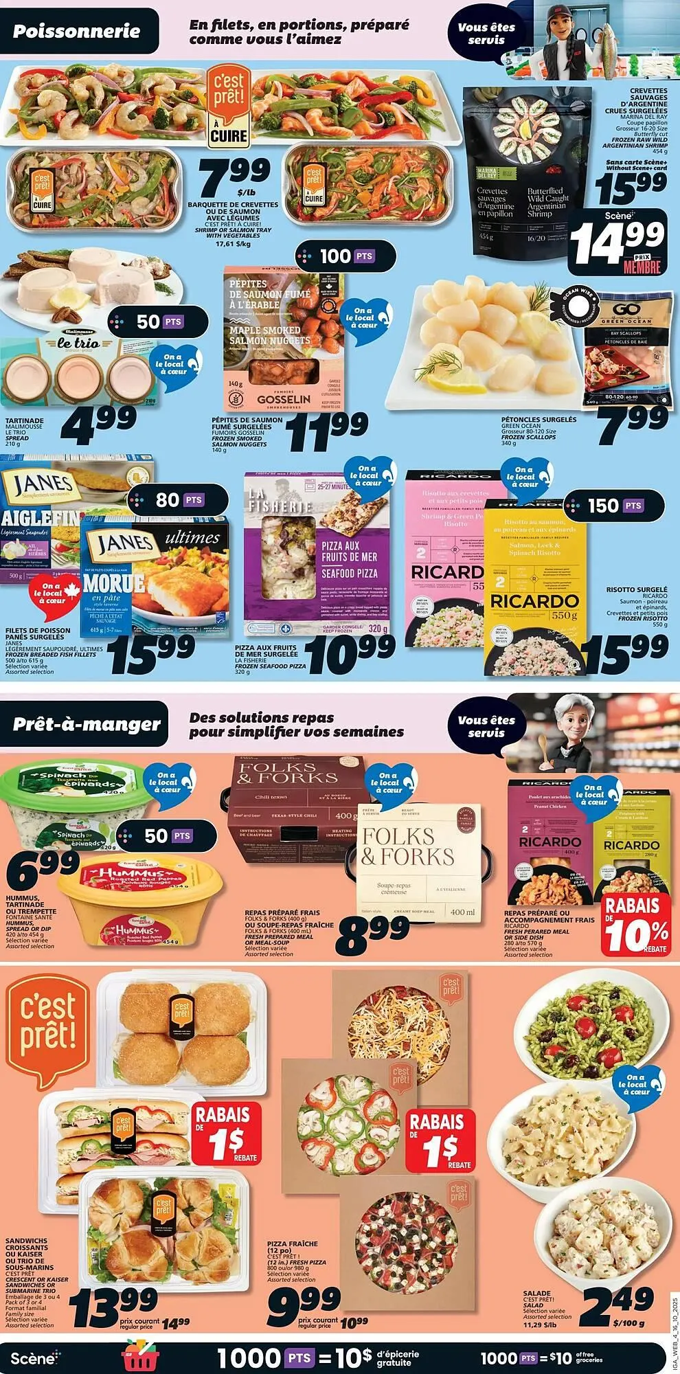 IGA flyer from October 16 to October 22 2025 - flyer page 6