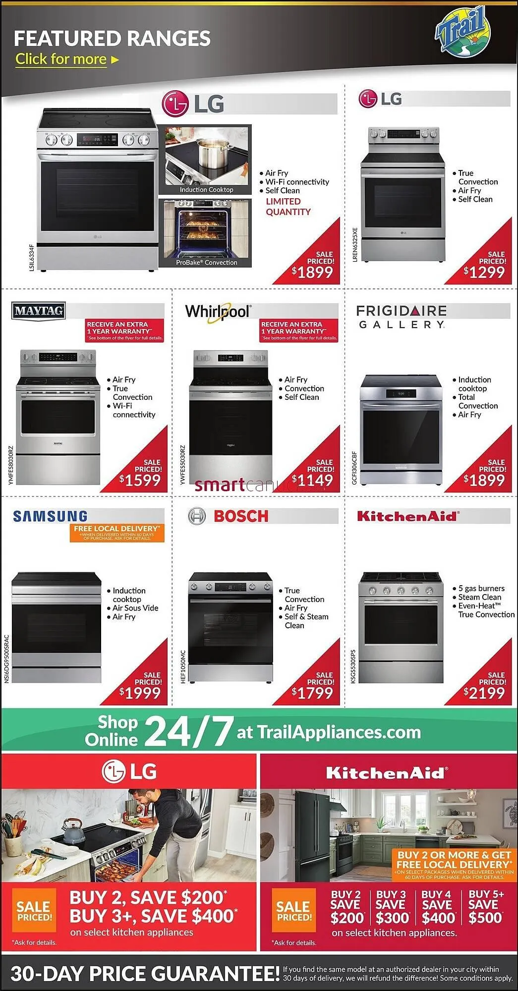 Trail Appliances flyer from November 27 to December 7 2025 - flyer page 4
