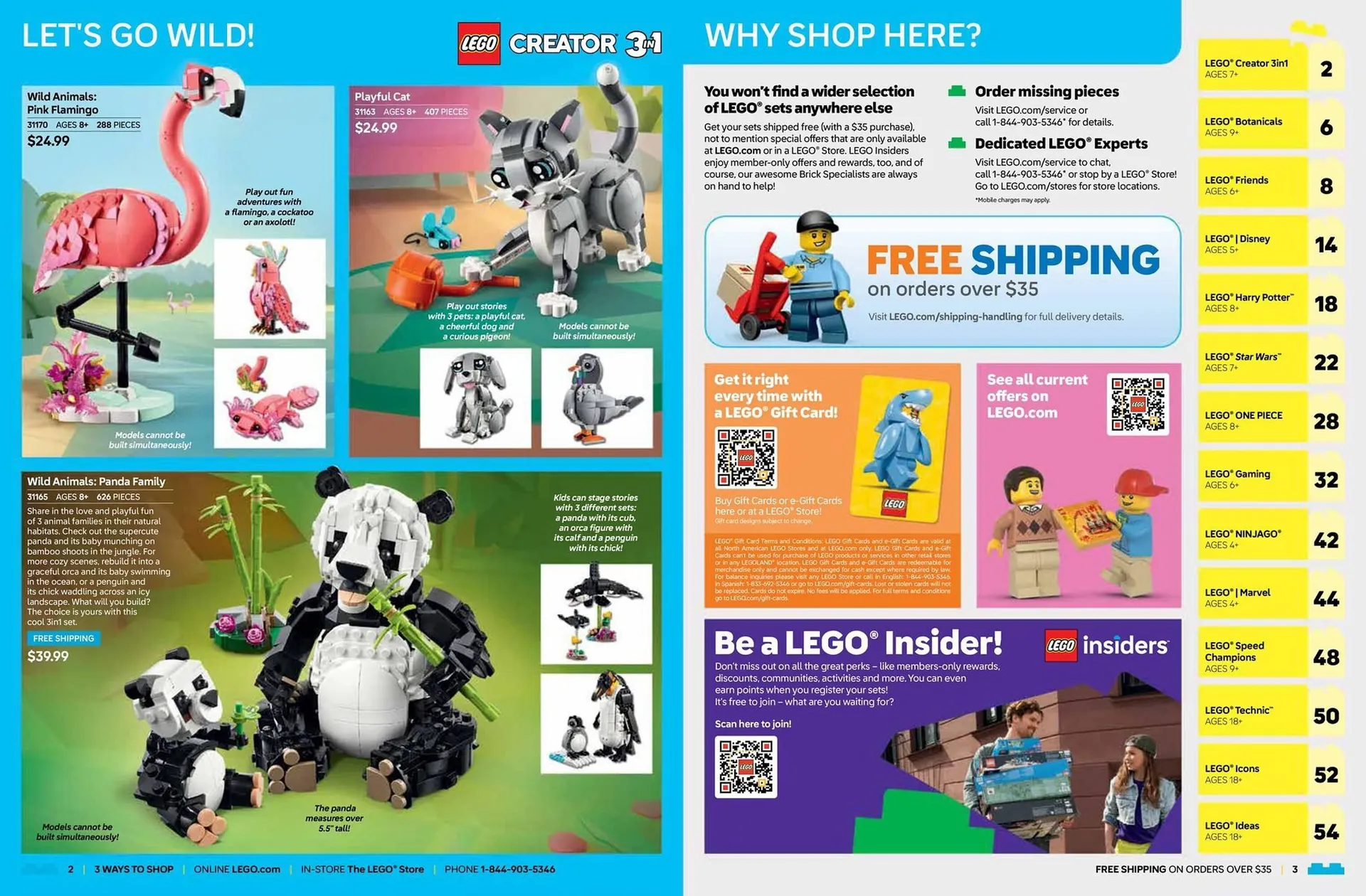 Lego flyer from September 11 to November 30 2025 - flyer page 2