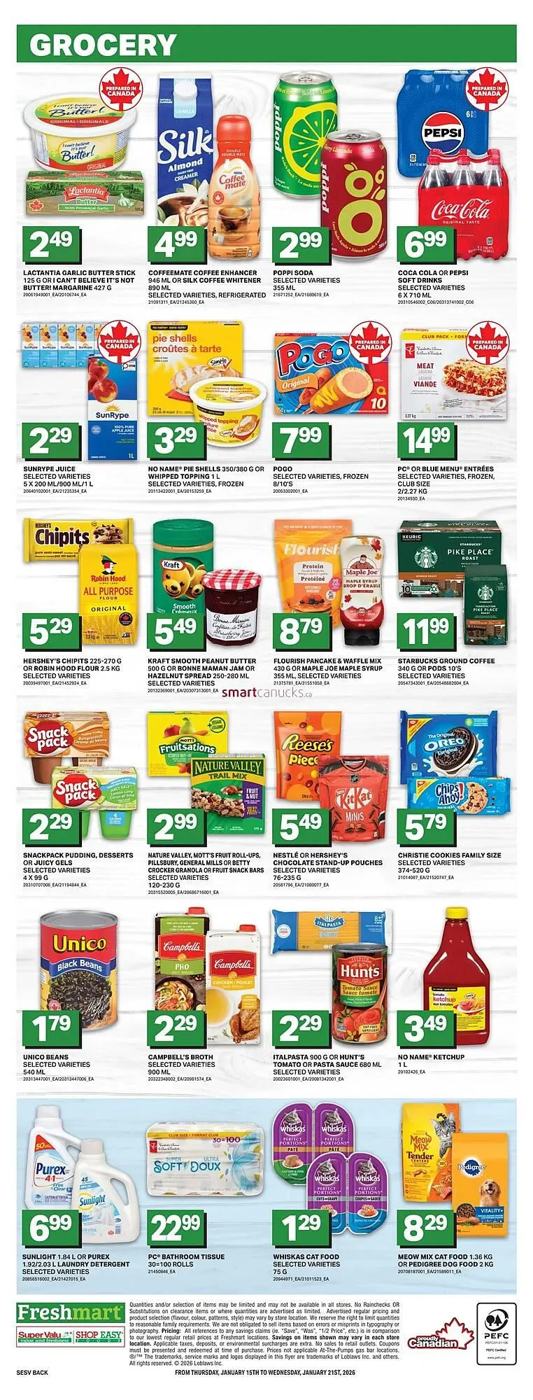 Freshmart flyer from January 15 to January 21 2026 - flyer page 4
