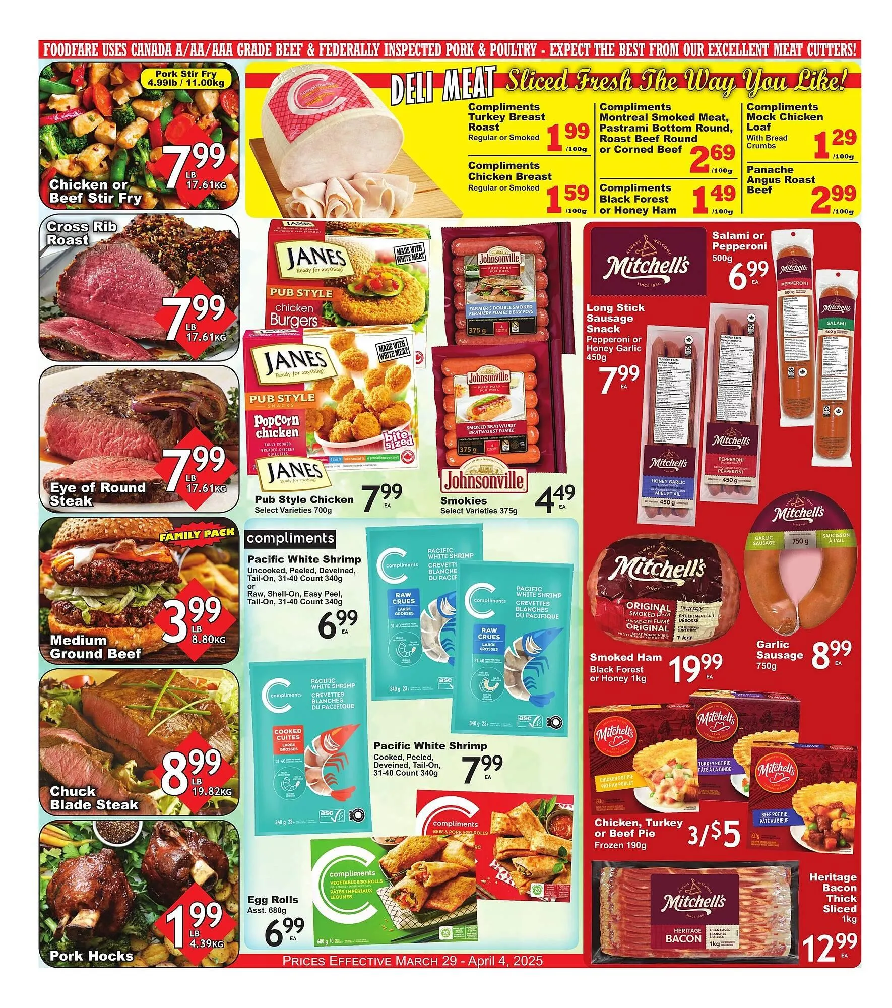 Food Fare flyer from March 28 to April 3 2025 - flyer page 4