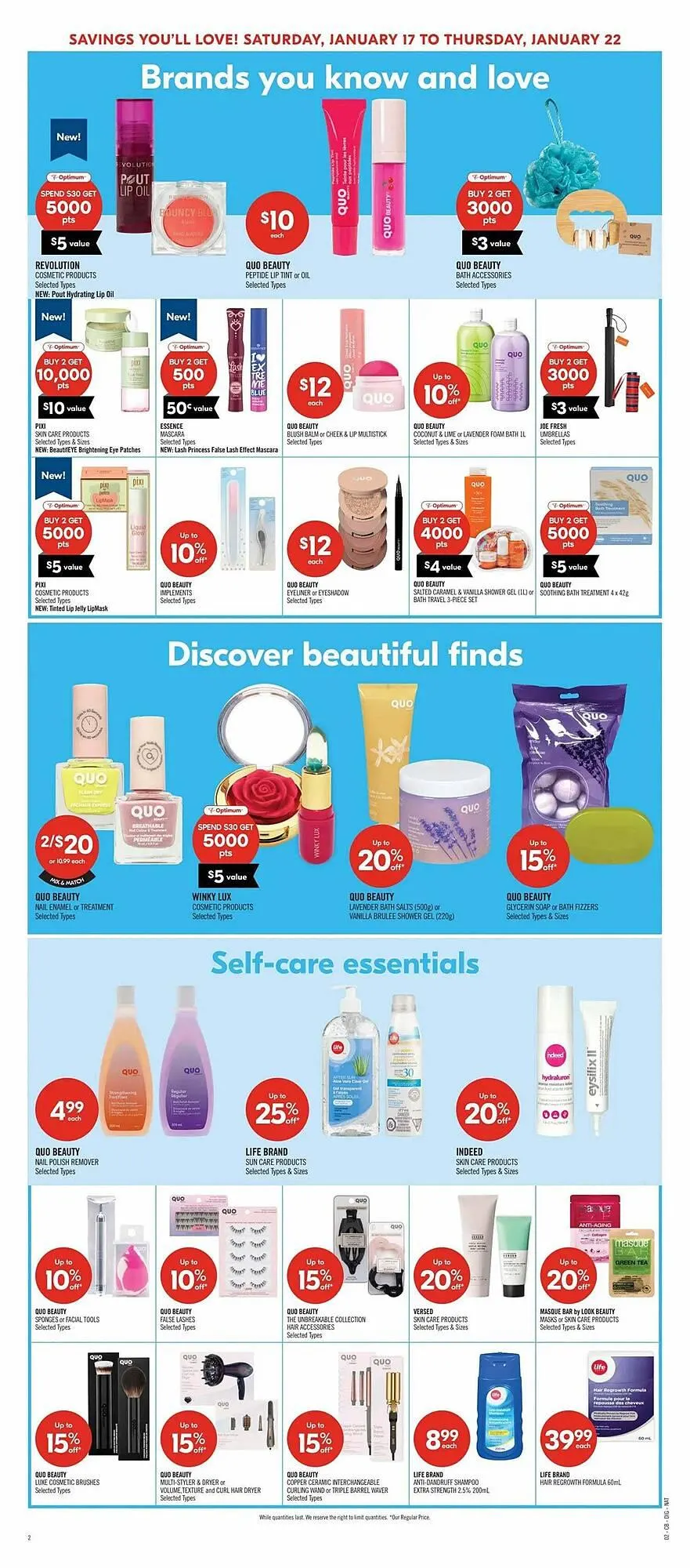 Shoppers Drug Mart flyer from January 15 to January 22 2026 - flyer page 15