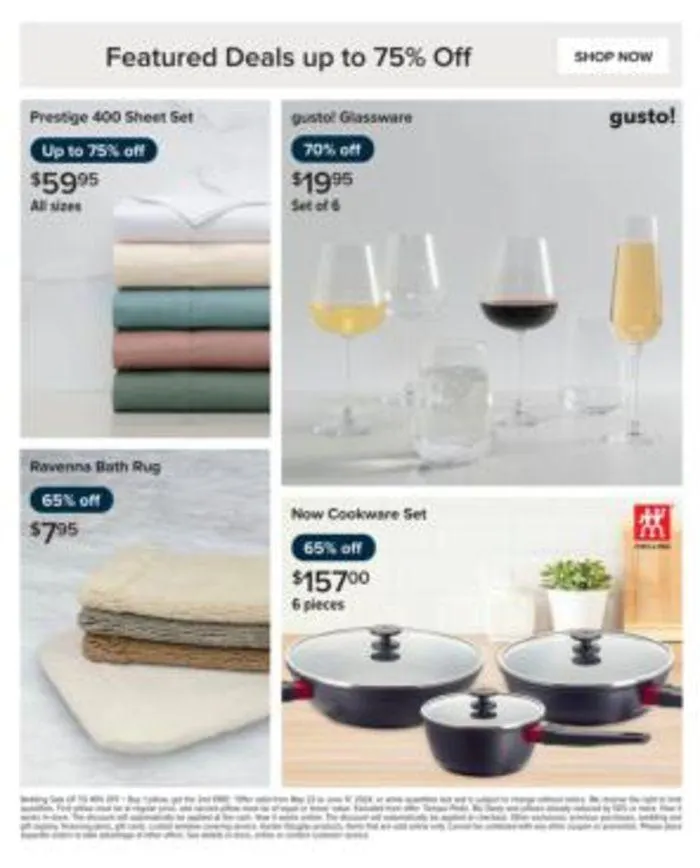 Linen Chest Flyer I Shop our Bedding Sale from May 23 to June 6 2024 - flyer page 31