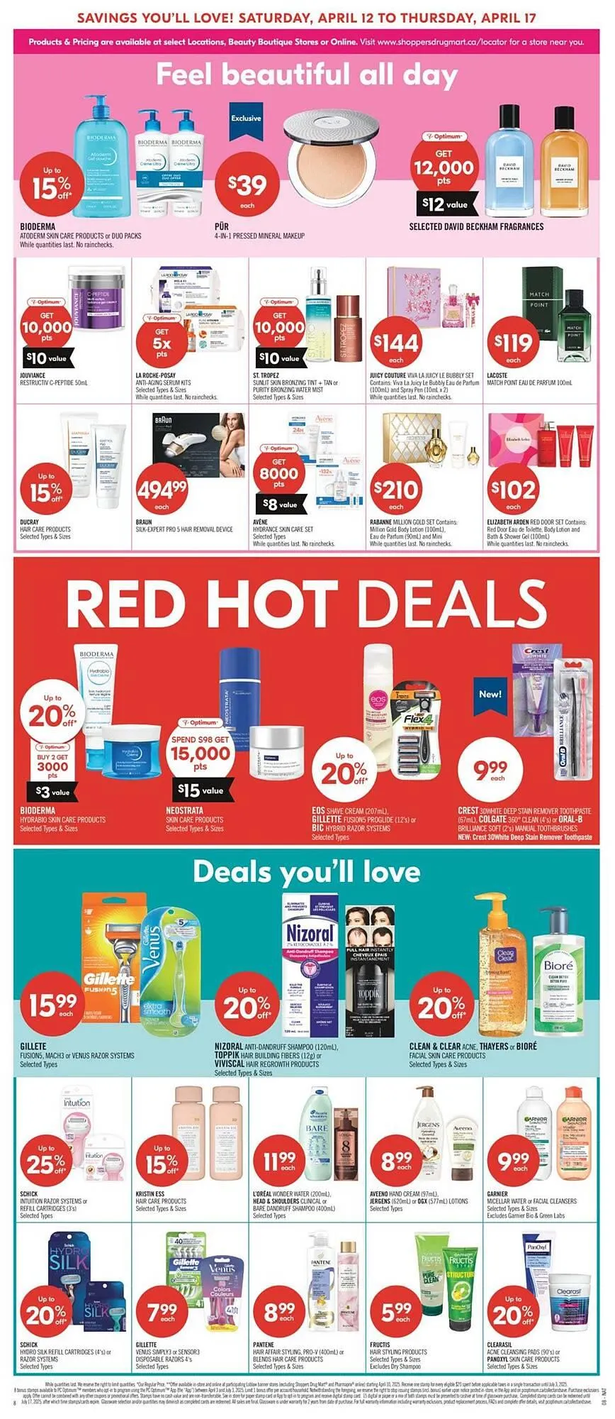 Shoppers Drug Mart flyer from April 10 to April 21 2025 - flyer page 15