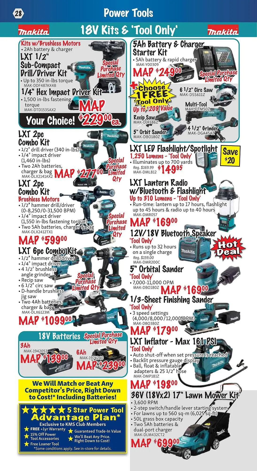 KMS Tools flyer from April 1 to April 30 2025 - flyer page 28