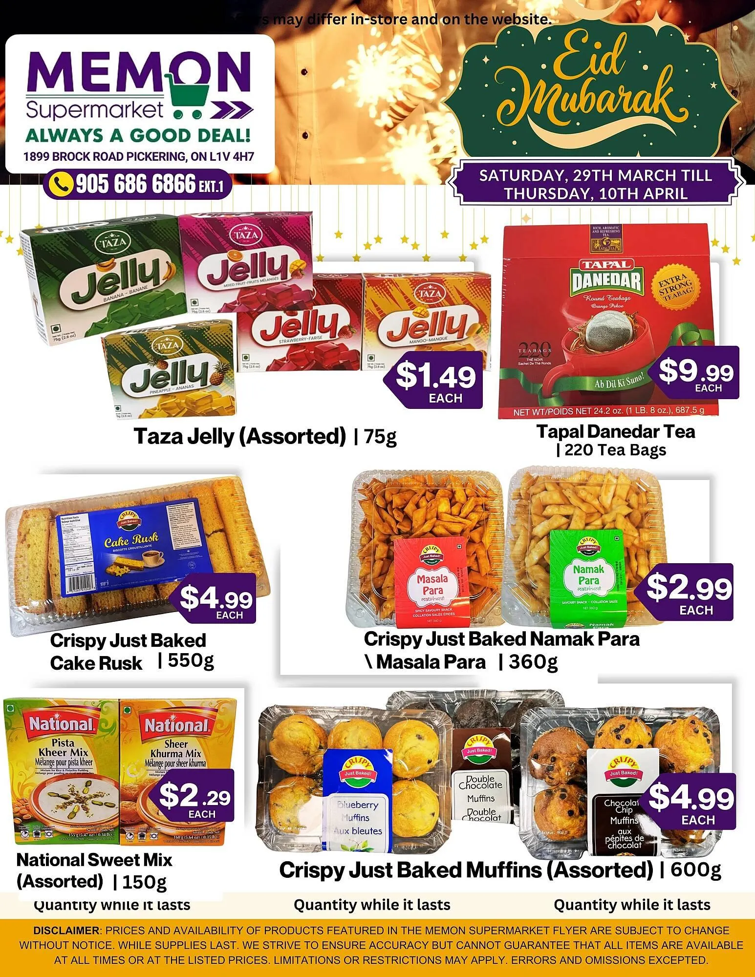 Memon Supermarket flyer from April 4 to April 10 2025 - flyer page 2