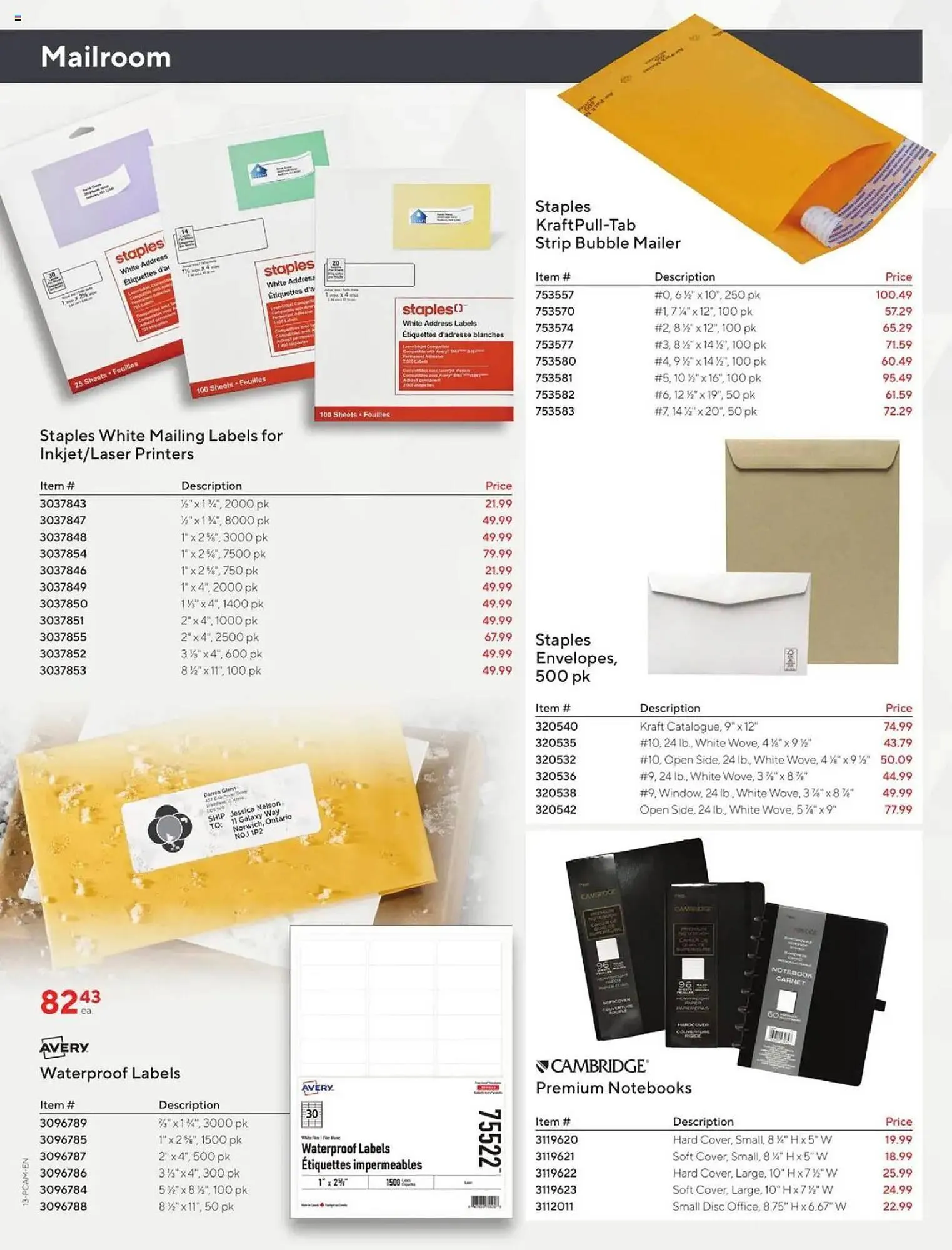 Staples flyer from September 5 to September 19 2025 - flyer page 13