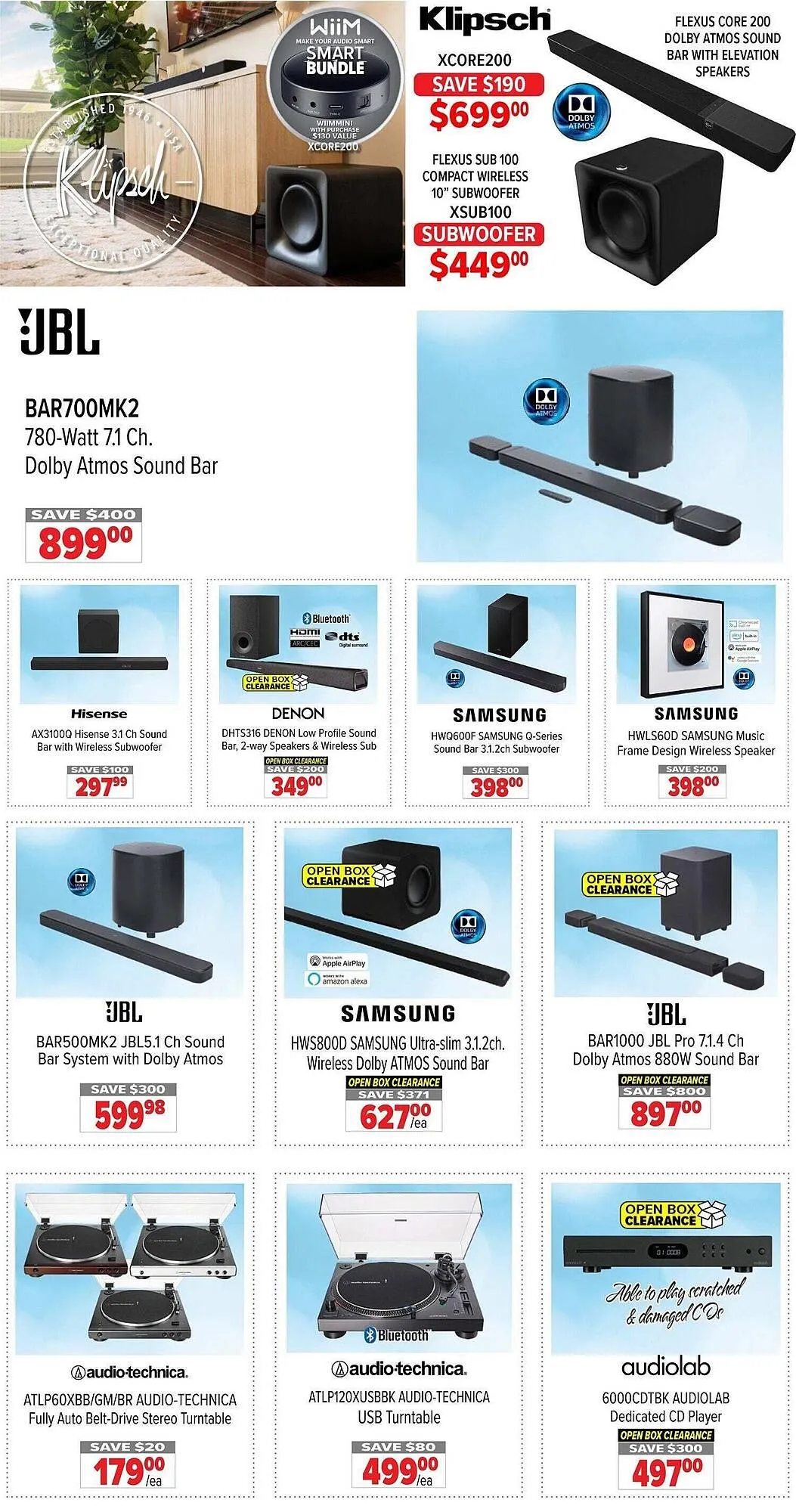 2001 Audio Video flyer from January 23 to January 30 2026 - flyer page 5