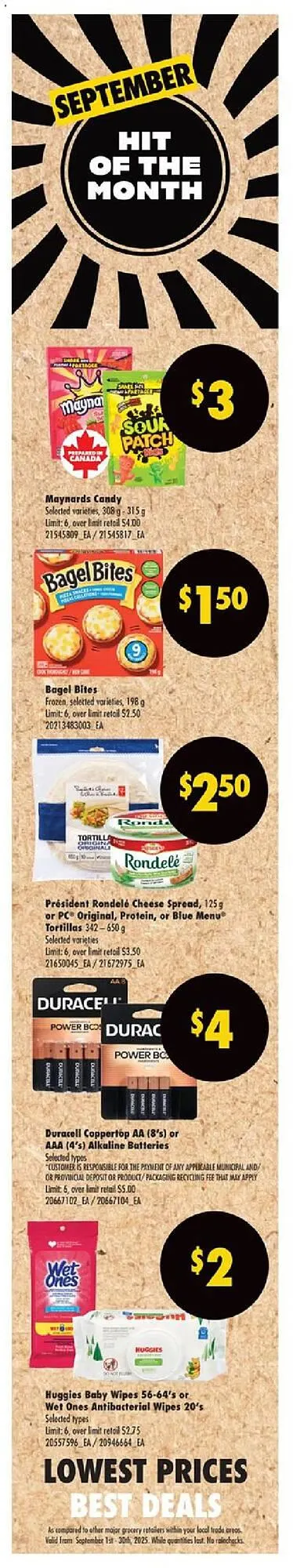 Real Canadian Superstore flyer from September 11 to September 18 2025 - flyer page 5
