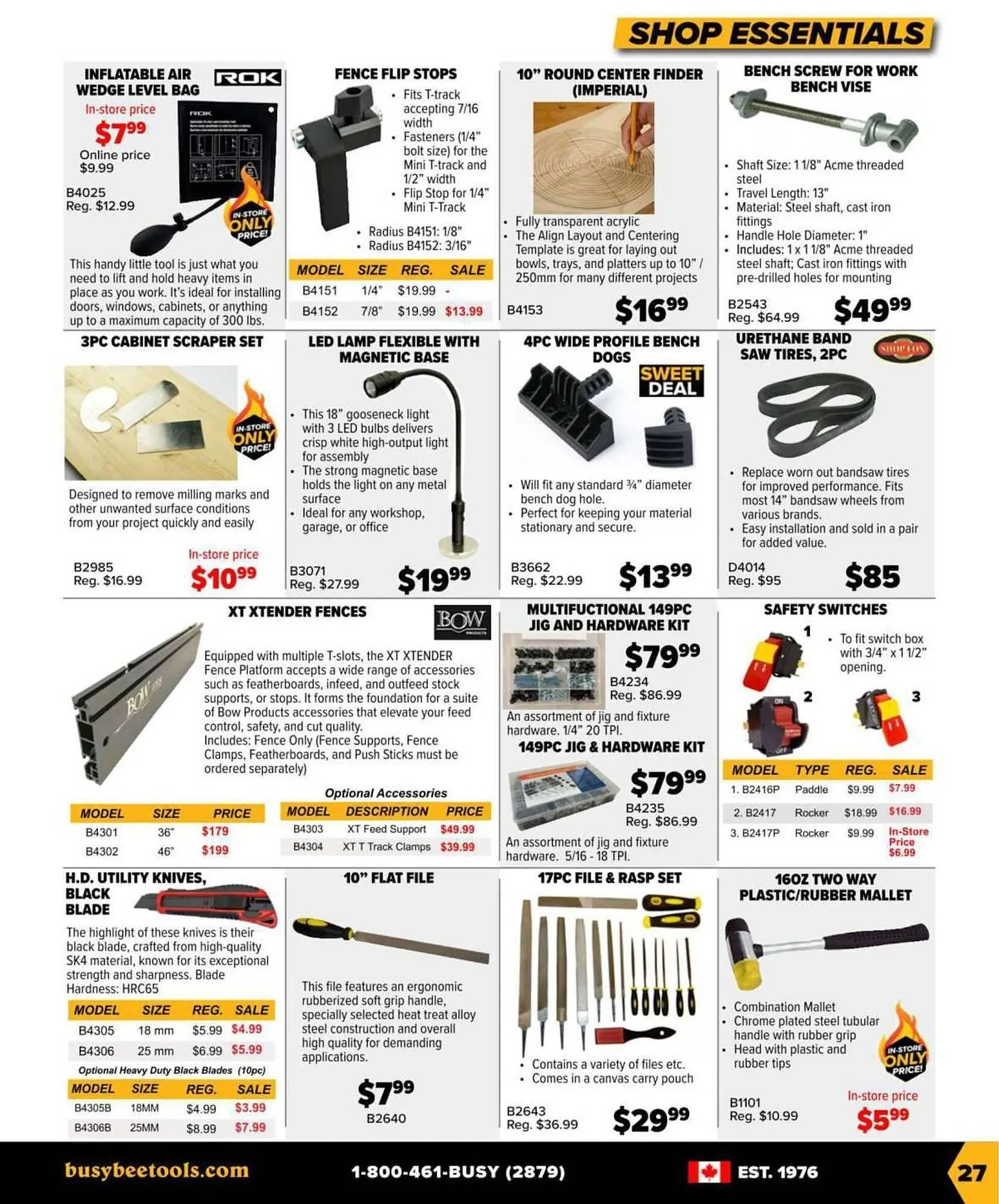 Busy Bee Tools flyer from April 5 to May 31 2025 - flyer page 27