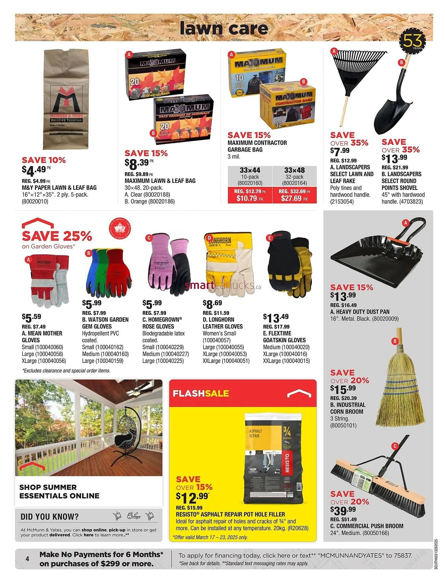 McMunn & Yates Building Supplies flyer from March 14 to March 20 2025 - flyer page 4
