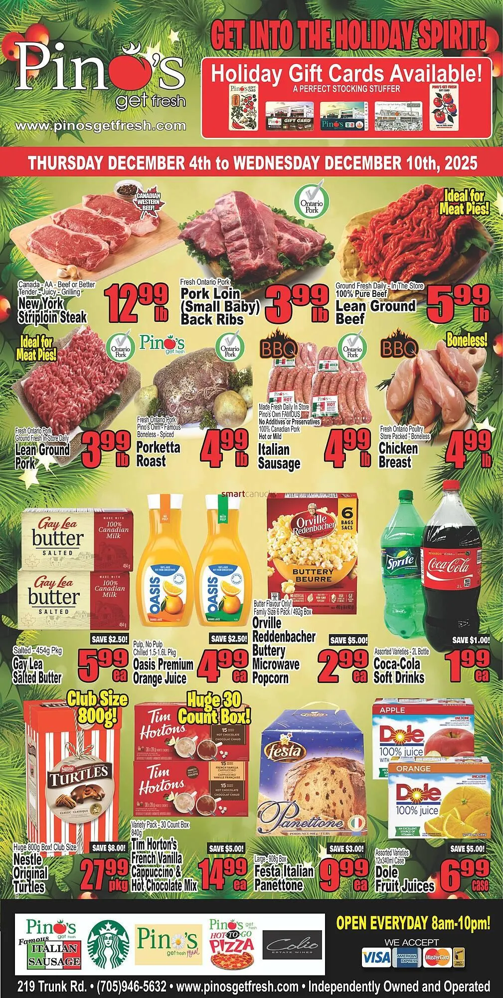 Pino's flyer from December 4 to December 10 2025 - flyer page 1