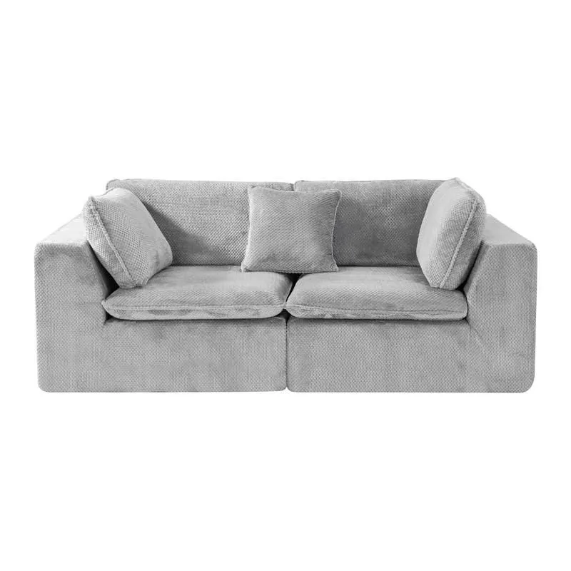 Causeuse modulaire en mousse roulée et compressée Sealy - 2 mcx