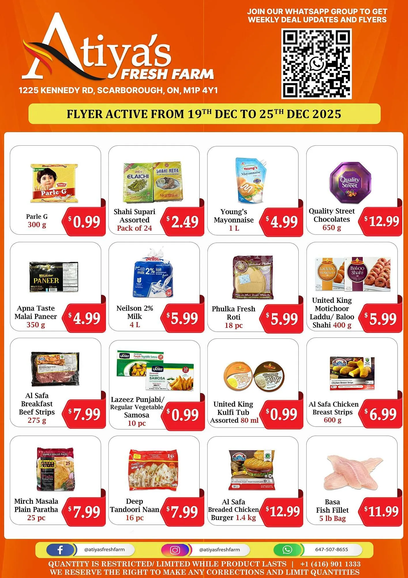 Atiya's Fresh Farm flyer from December 19 to December 25 2025 - flyer page 3