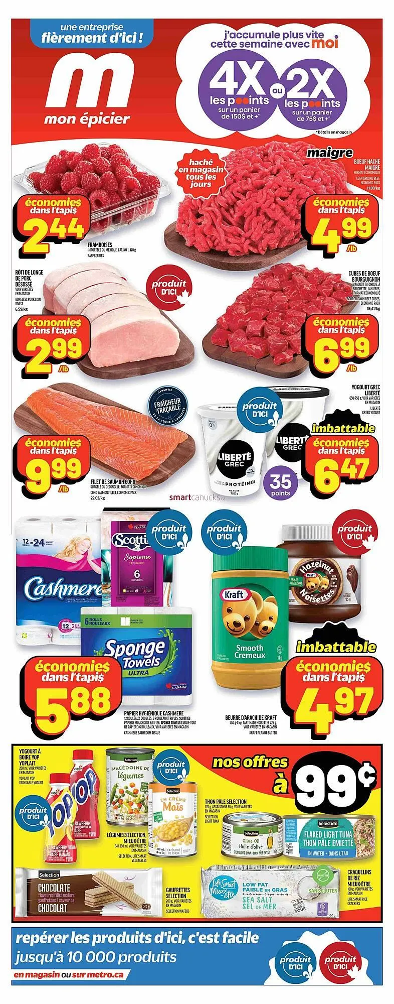 Metro flyer from March 27 to April 2 2025 - flyer page 1