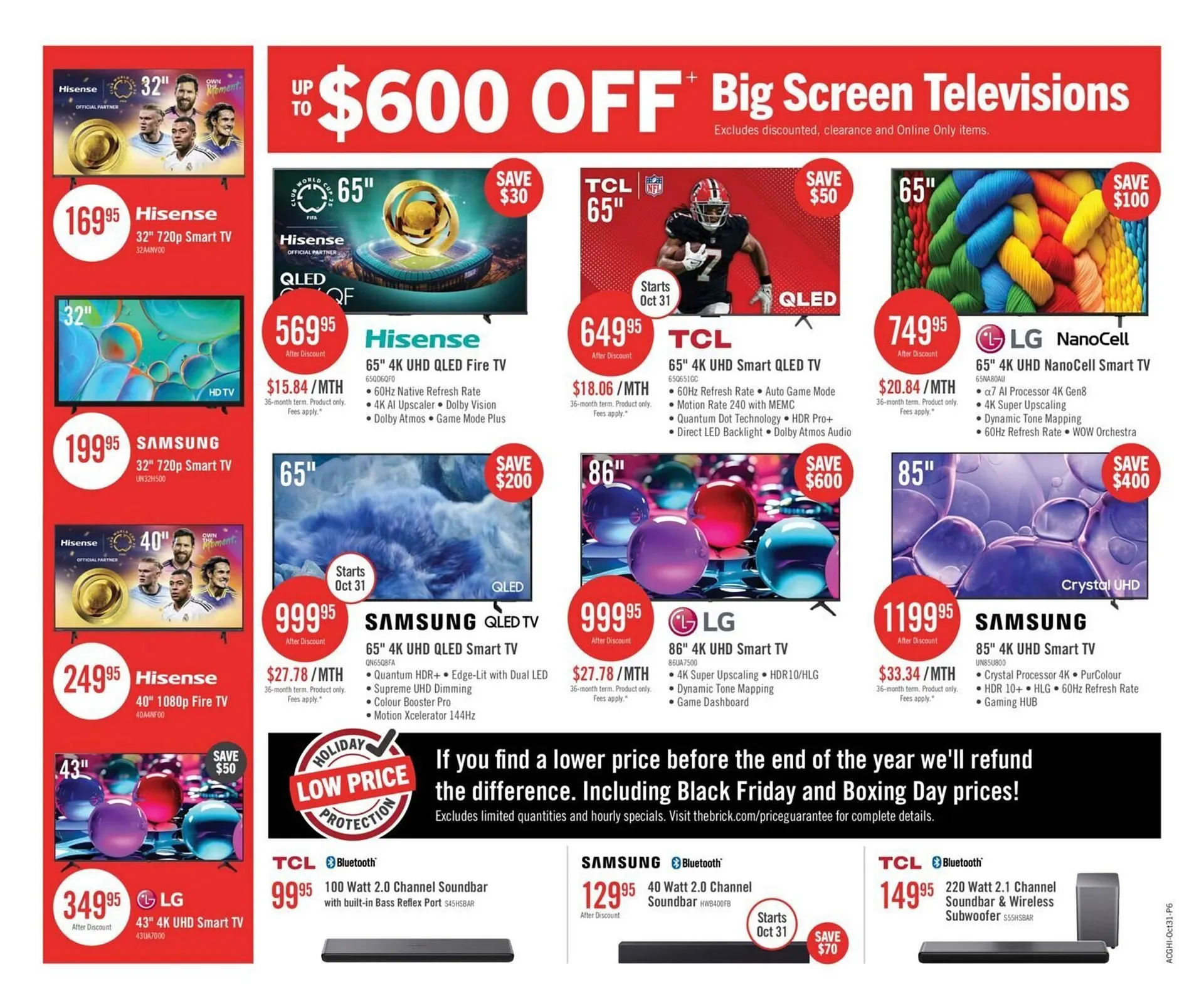 The Brick flyer from October 28 to November 2 2025 - flyer page 16