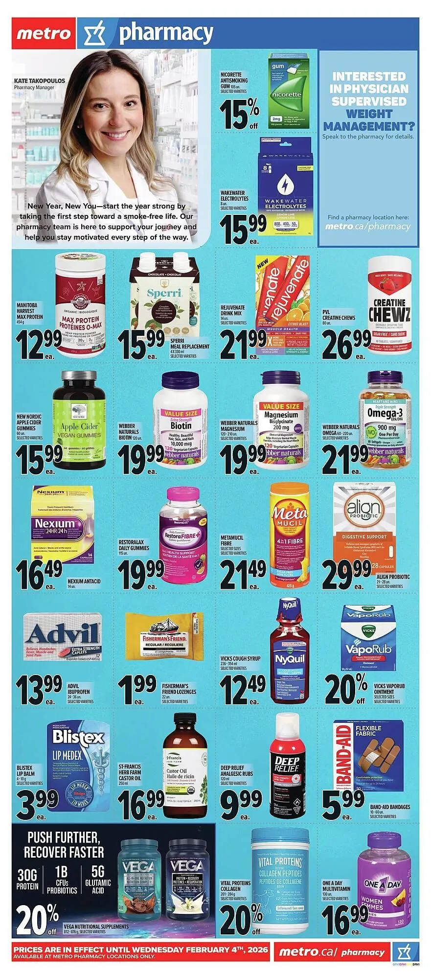 Metro flyer from January 7 to January 14 2026 - flyer page 14